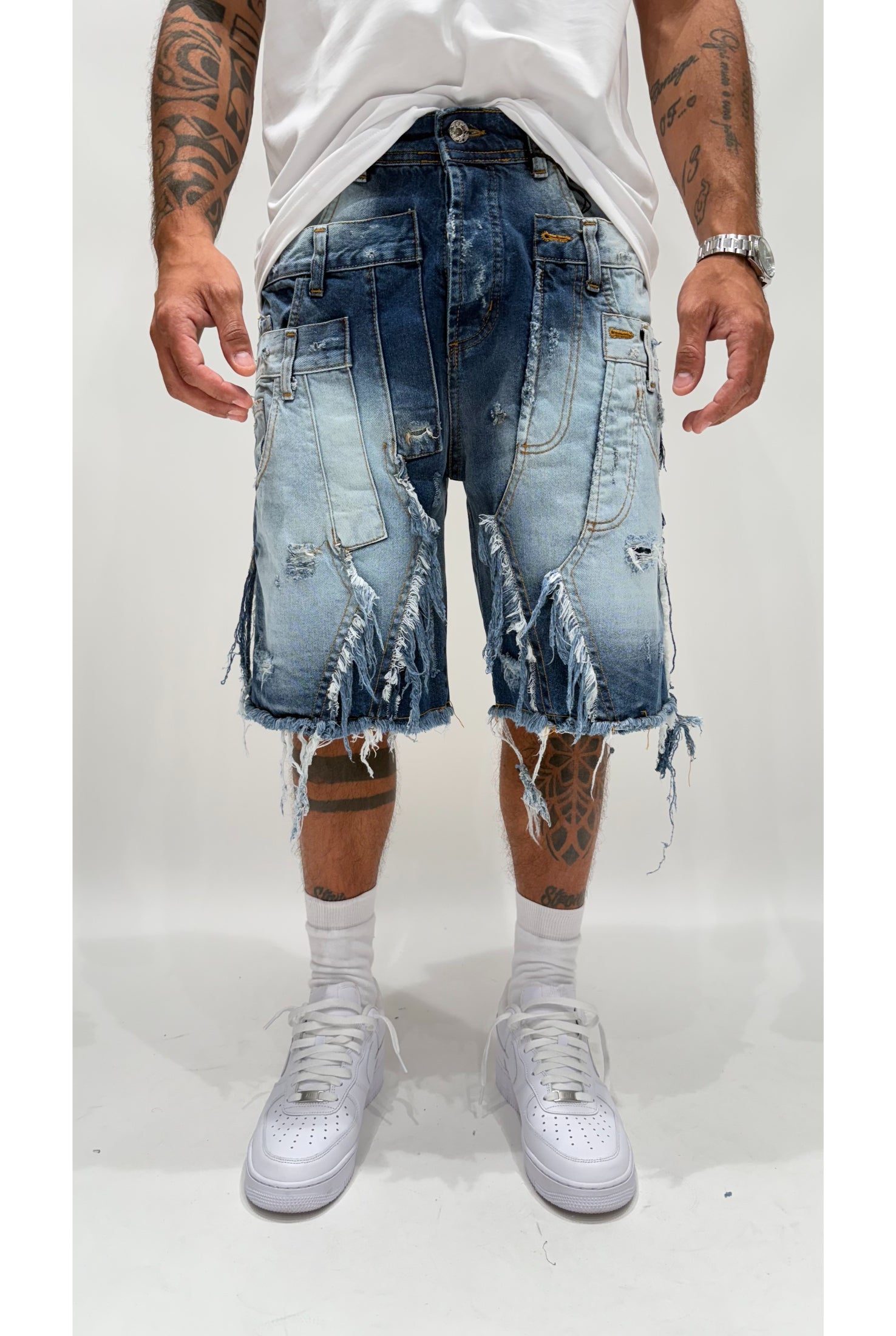 Jeasn short CIANOTIC Dark fade double