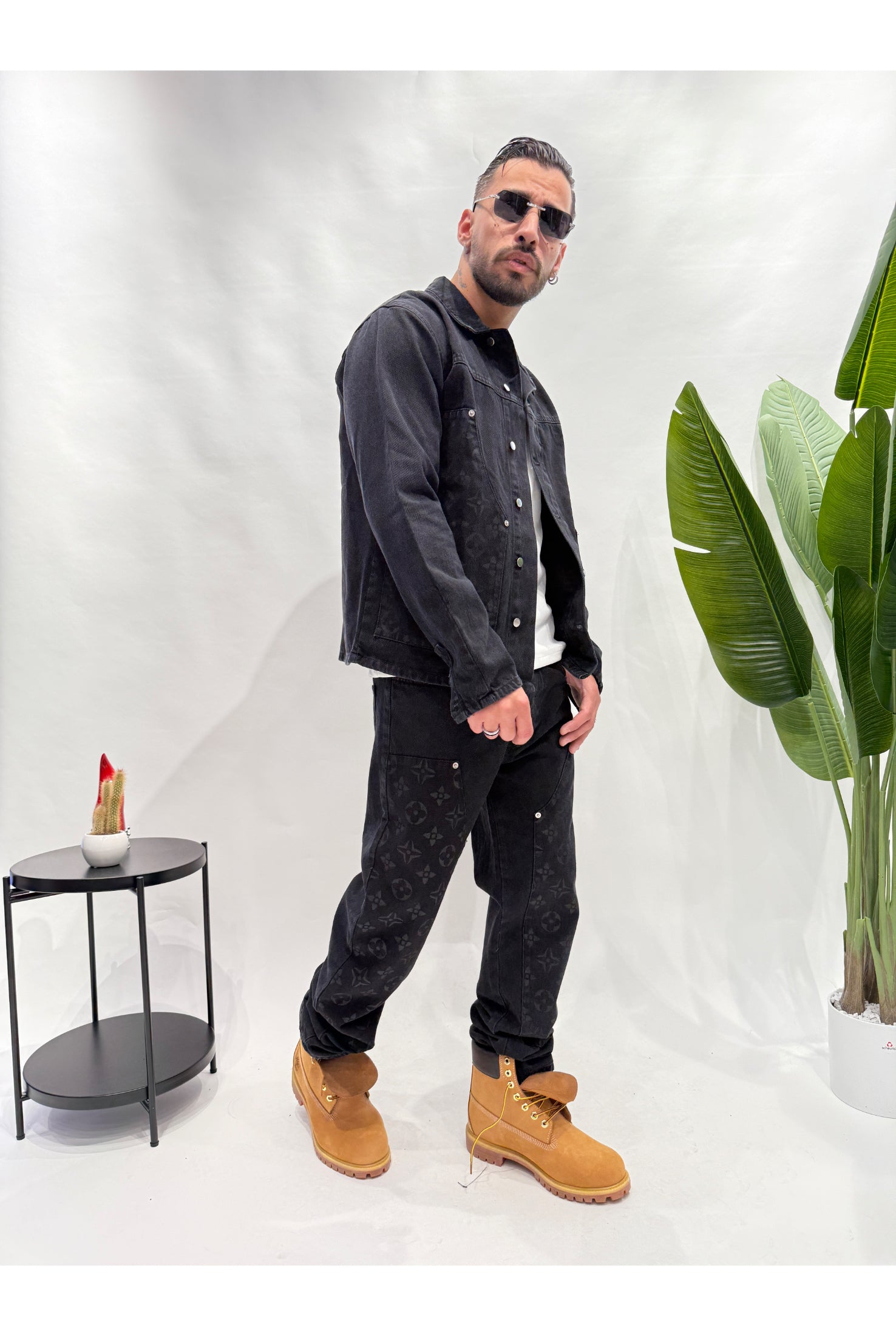 Coordinato mood LV denim black