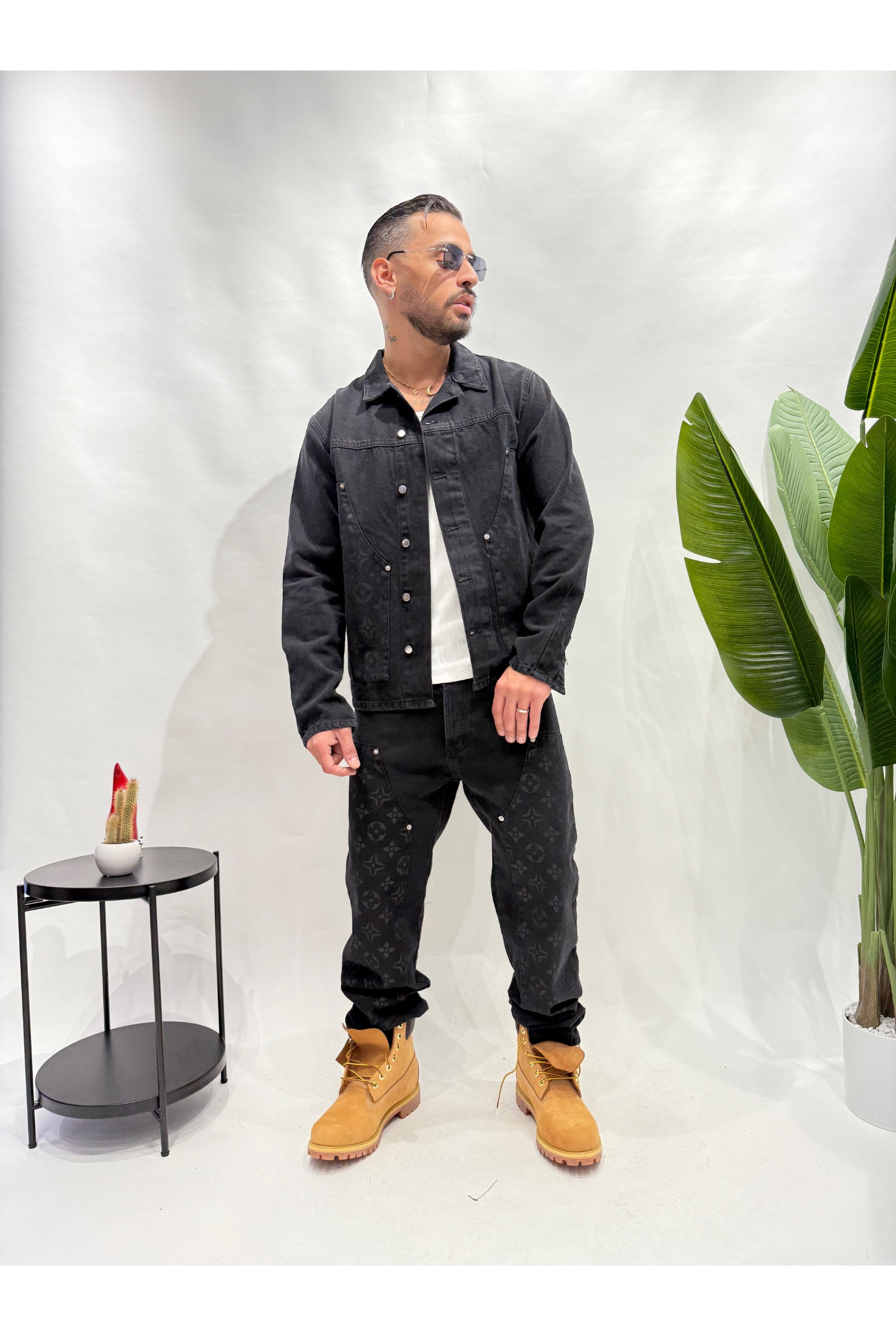 Coordinato mood LV denim black