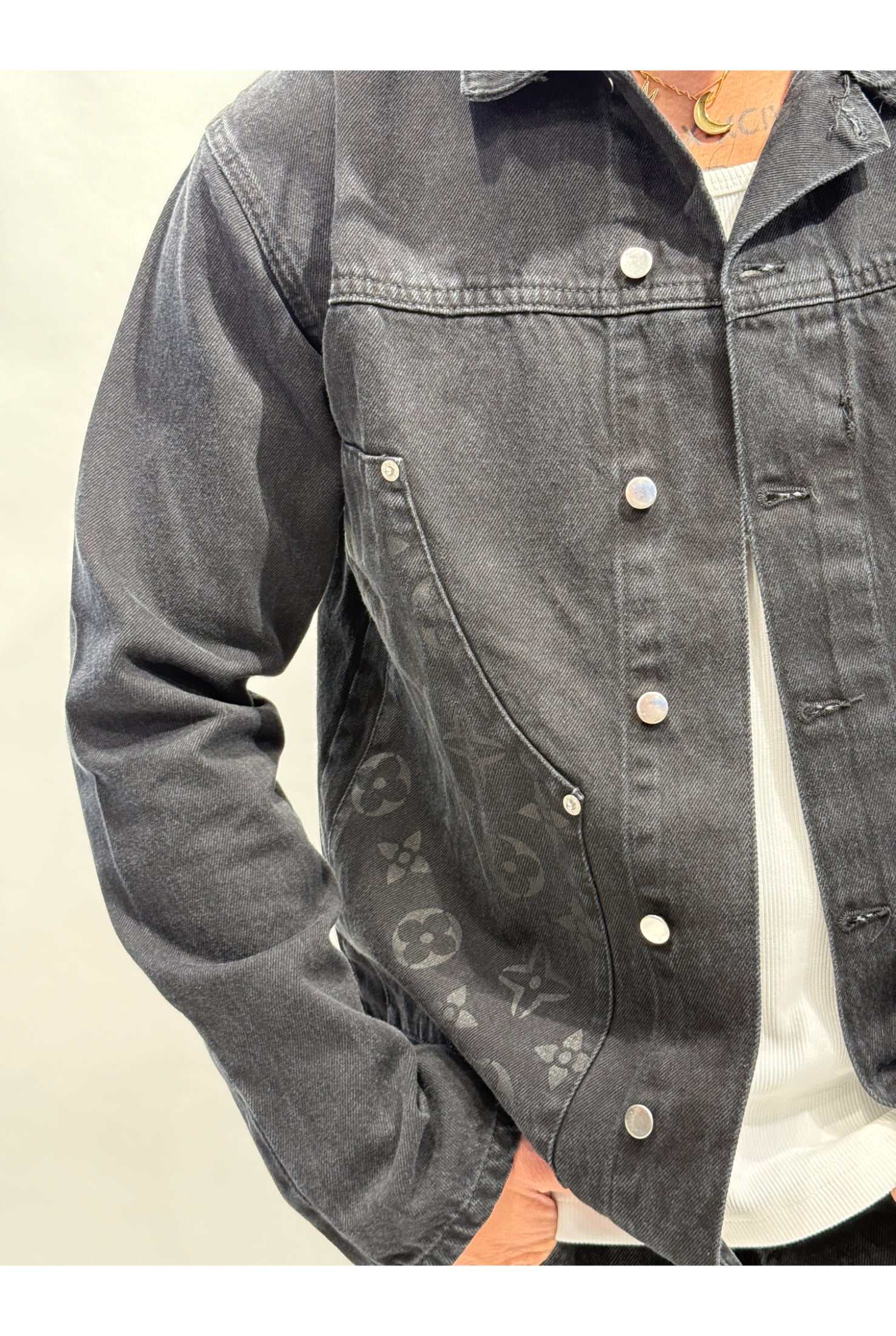 Coordinato mood LV denim black