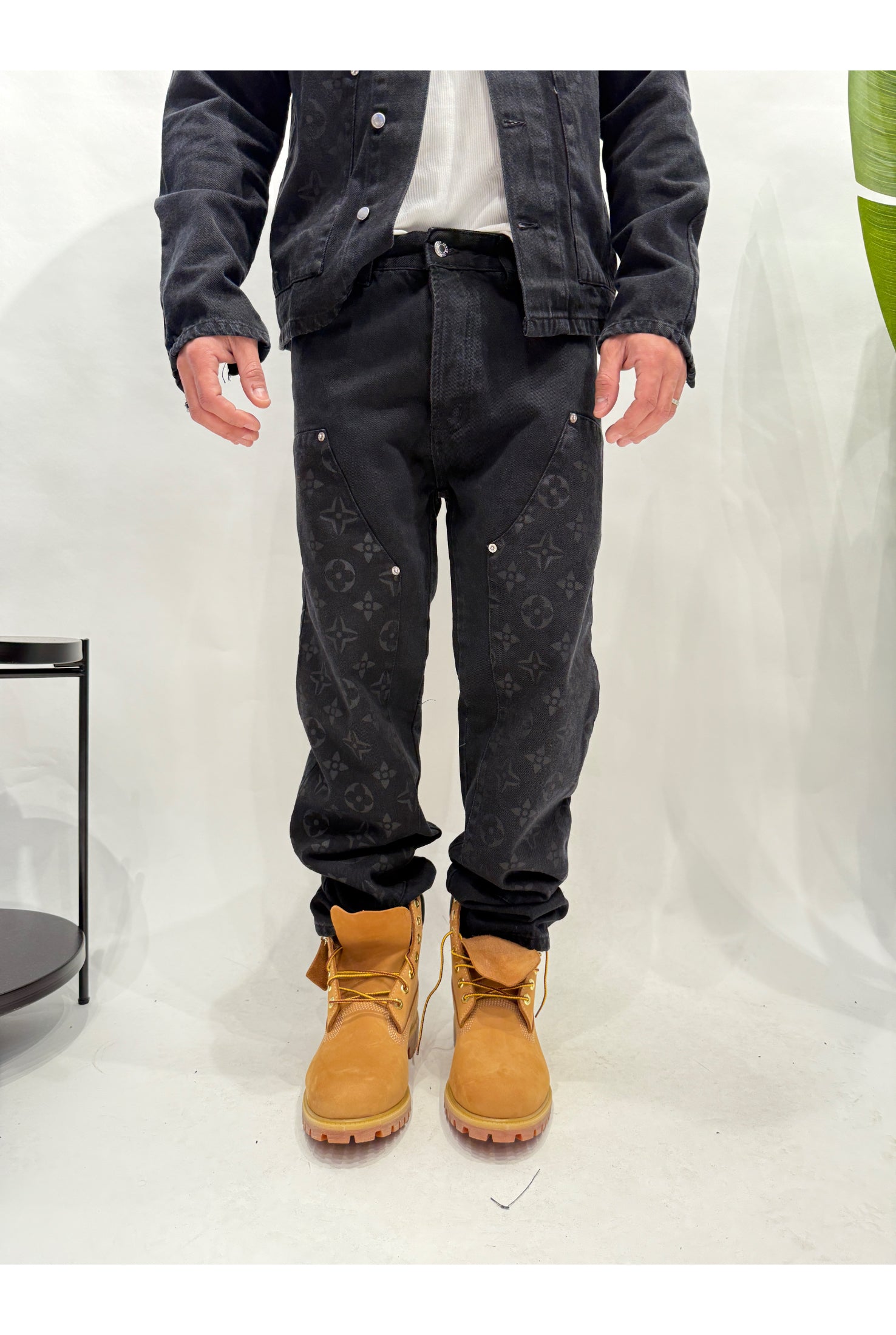 Coordinato mood LV denim black