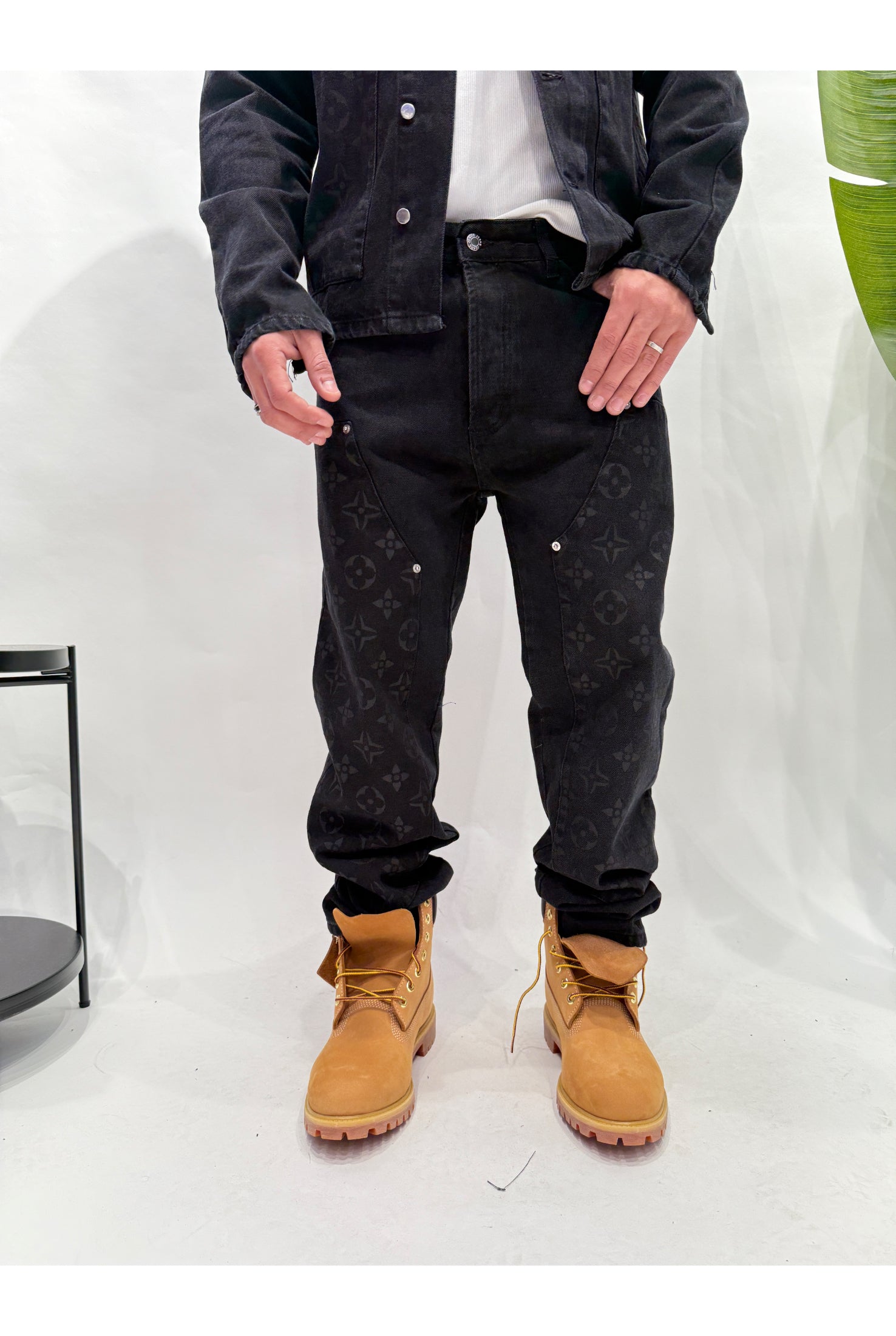 Coordinato mood LV denim black