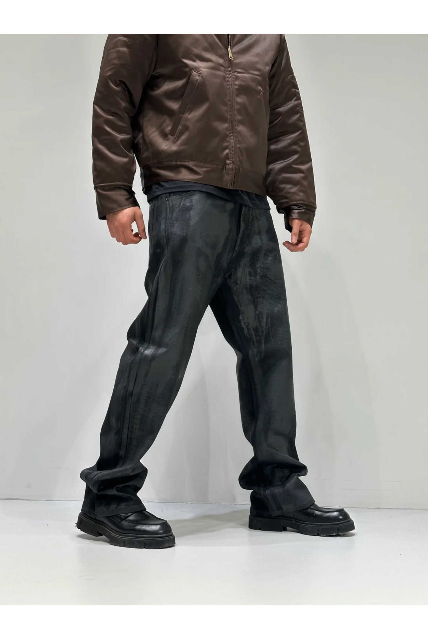 Jeans  baggy PASSION spalmato