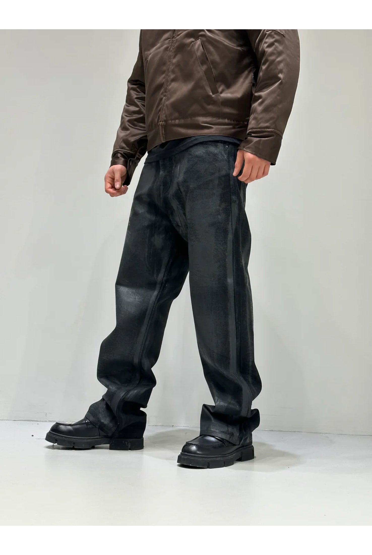 Jeans  baggy PASSION spalmato