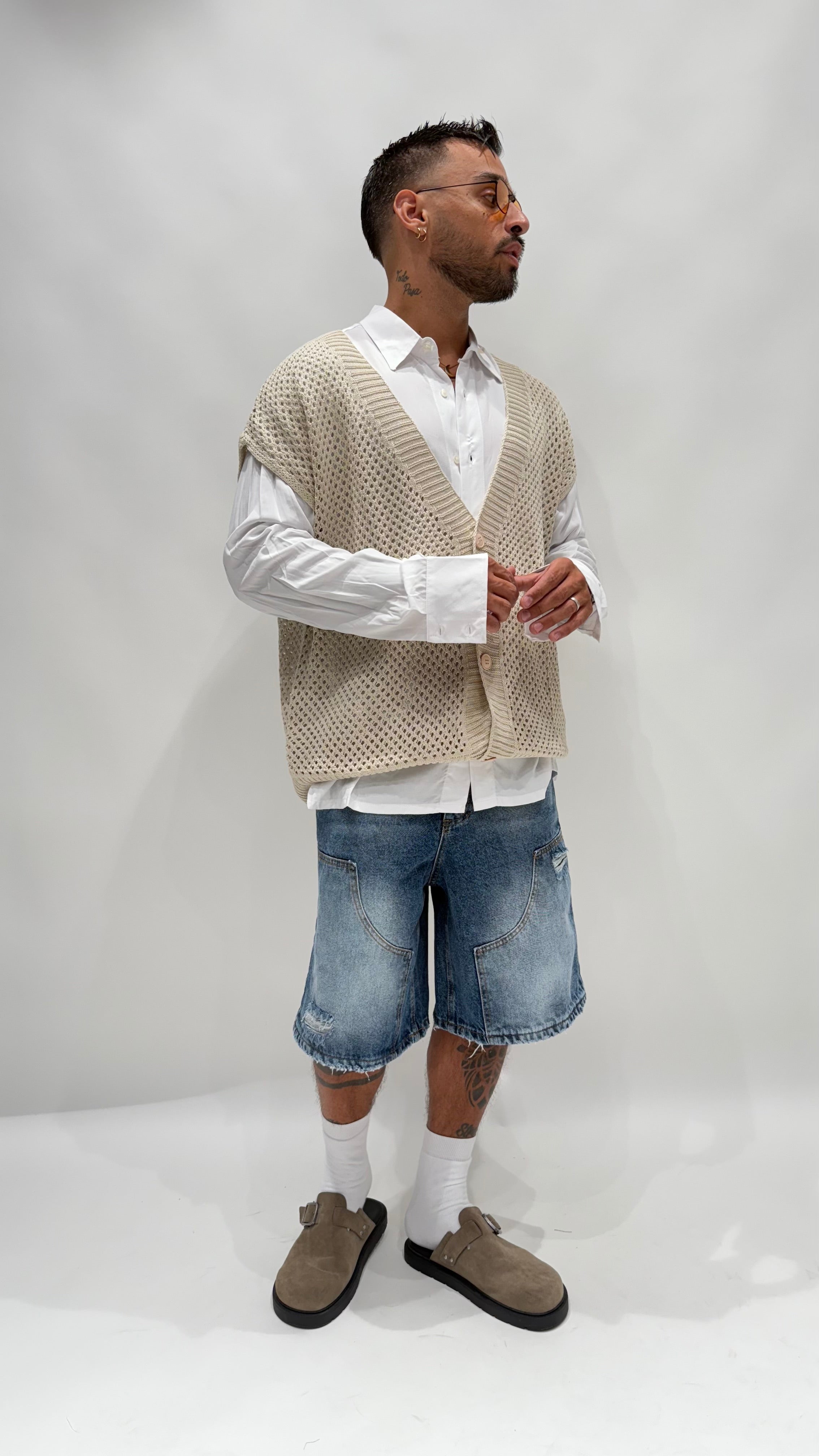 Cardigan in filo 7045 NJB