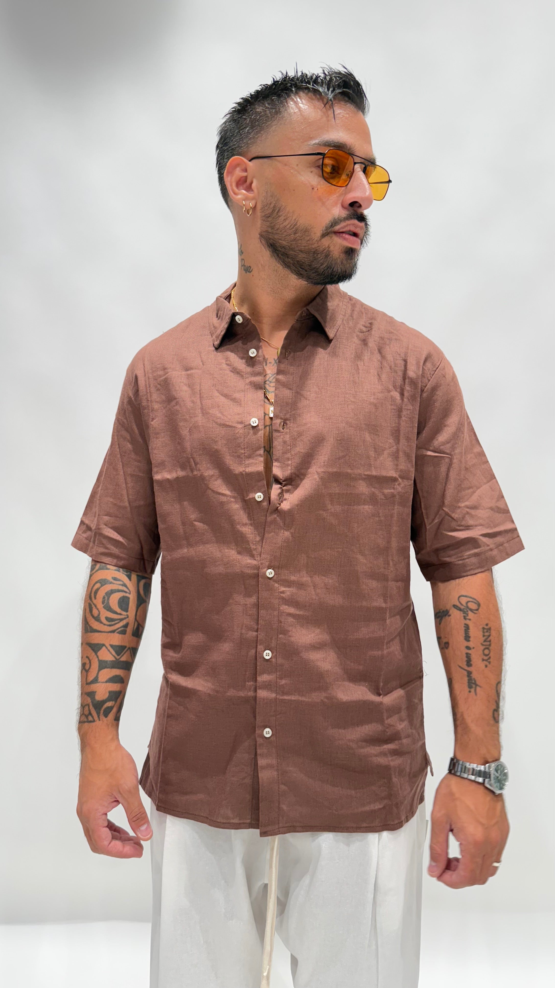 Camicia in lino NJB shuo2