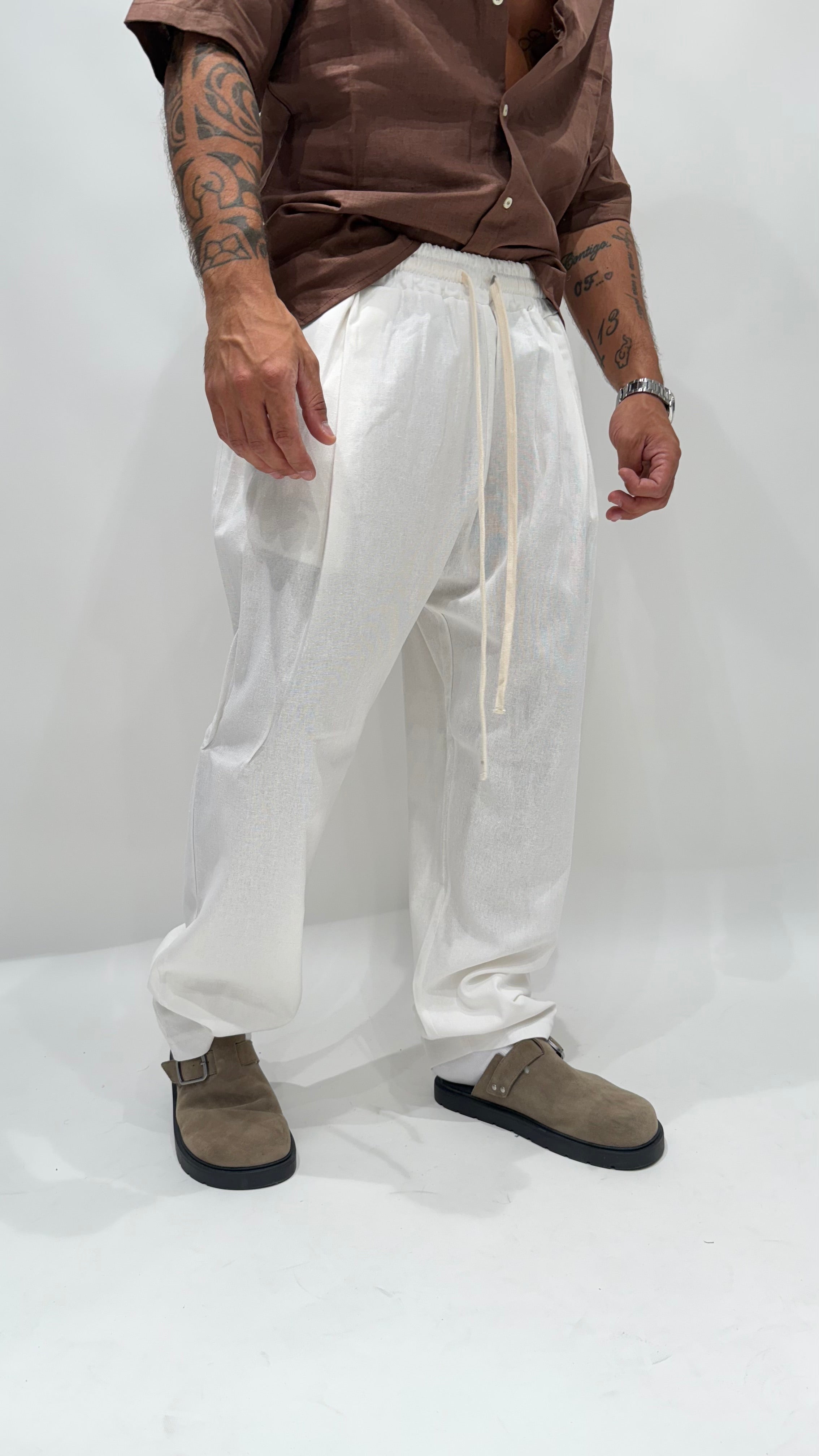 Pantalone in lino Sohoplus NJB