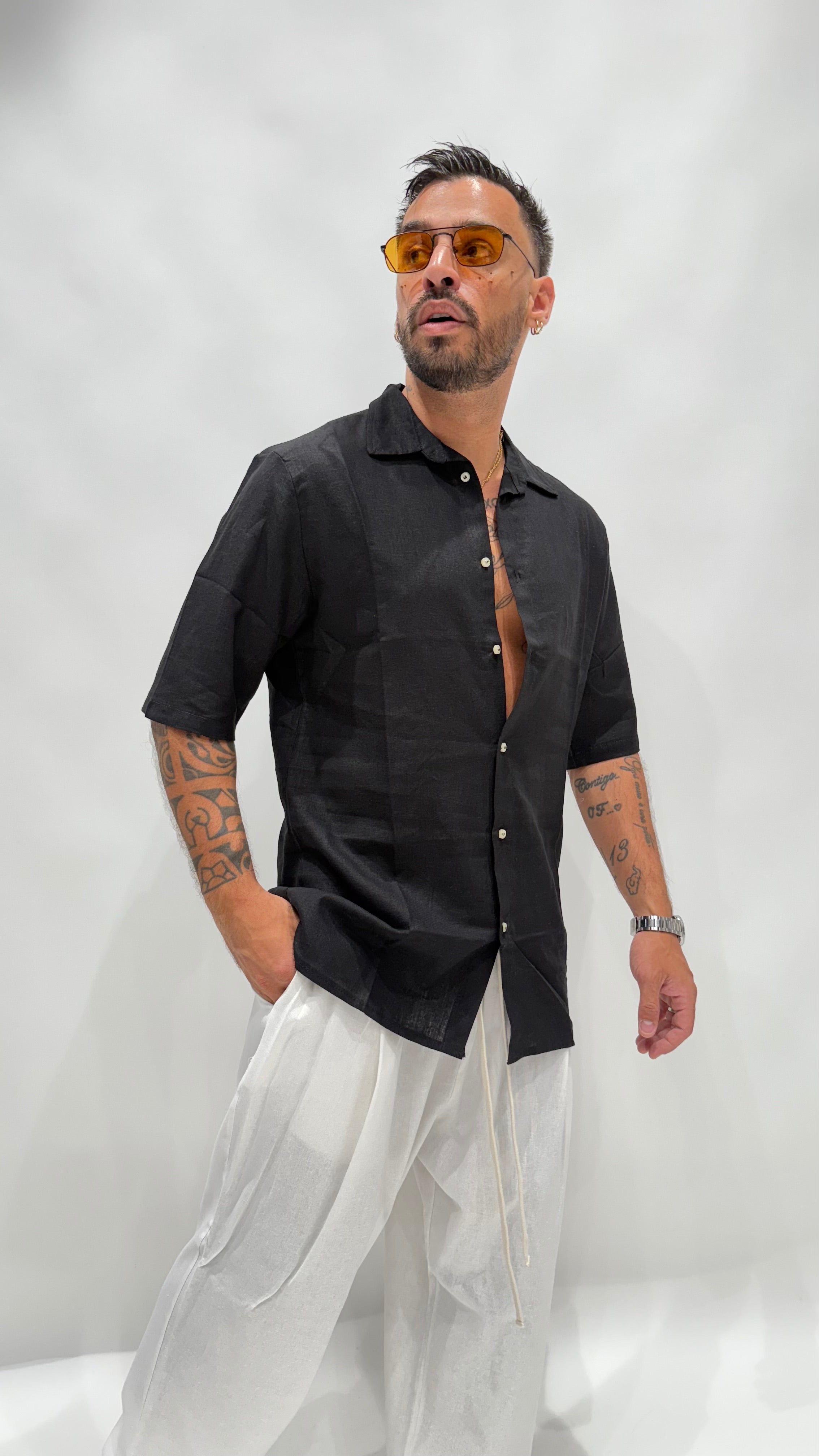 Camicia in lino NJB shuo2