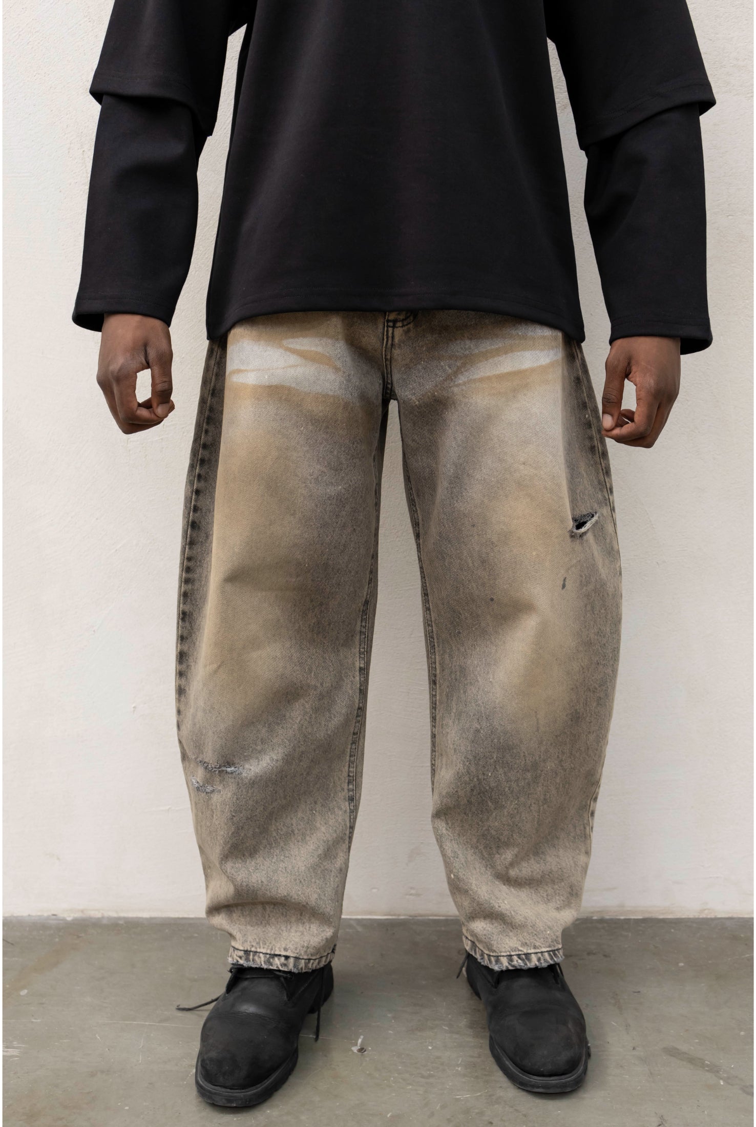 Jeans TOKYO BALLOON DENIM BLACK