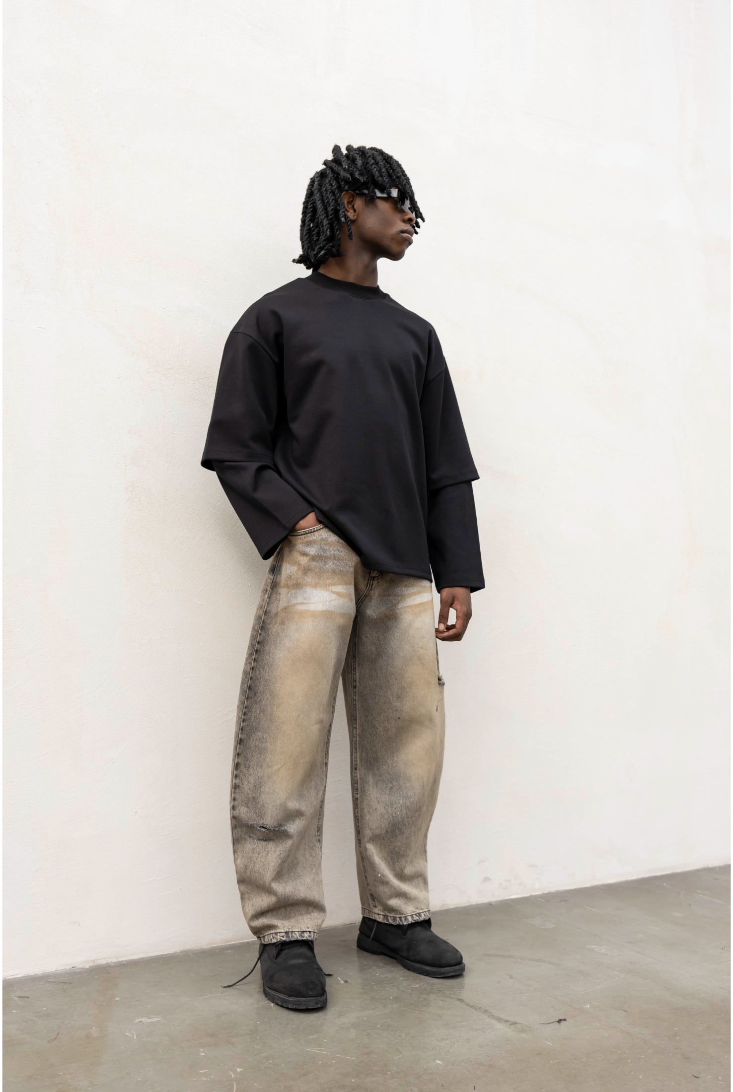Jeans TOKYO BALLOON DENIM BLACK