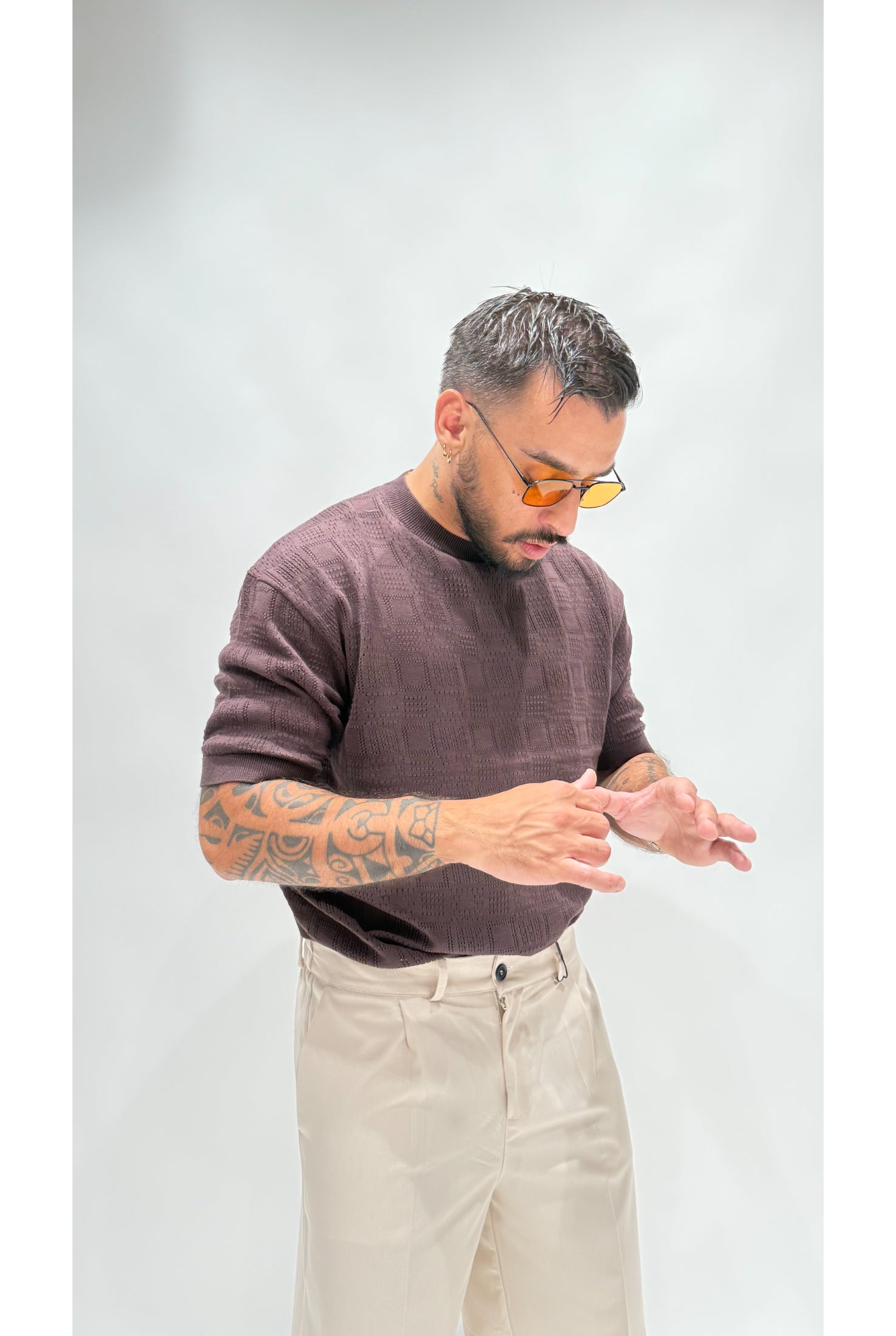 T-shirt in filo 85886