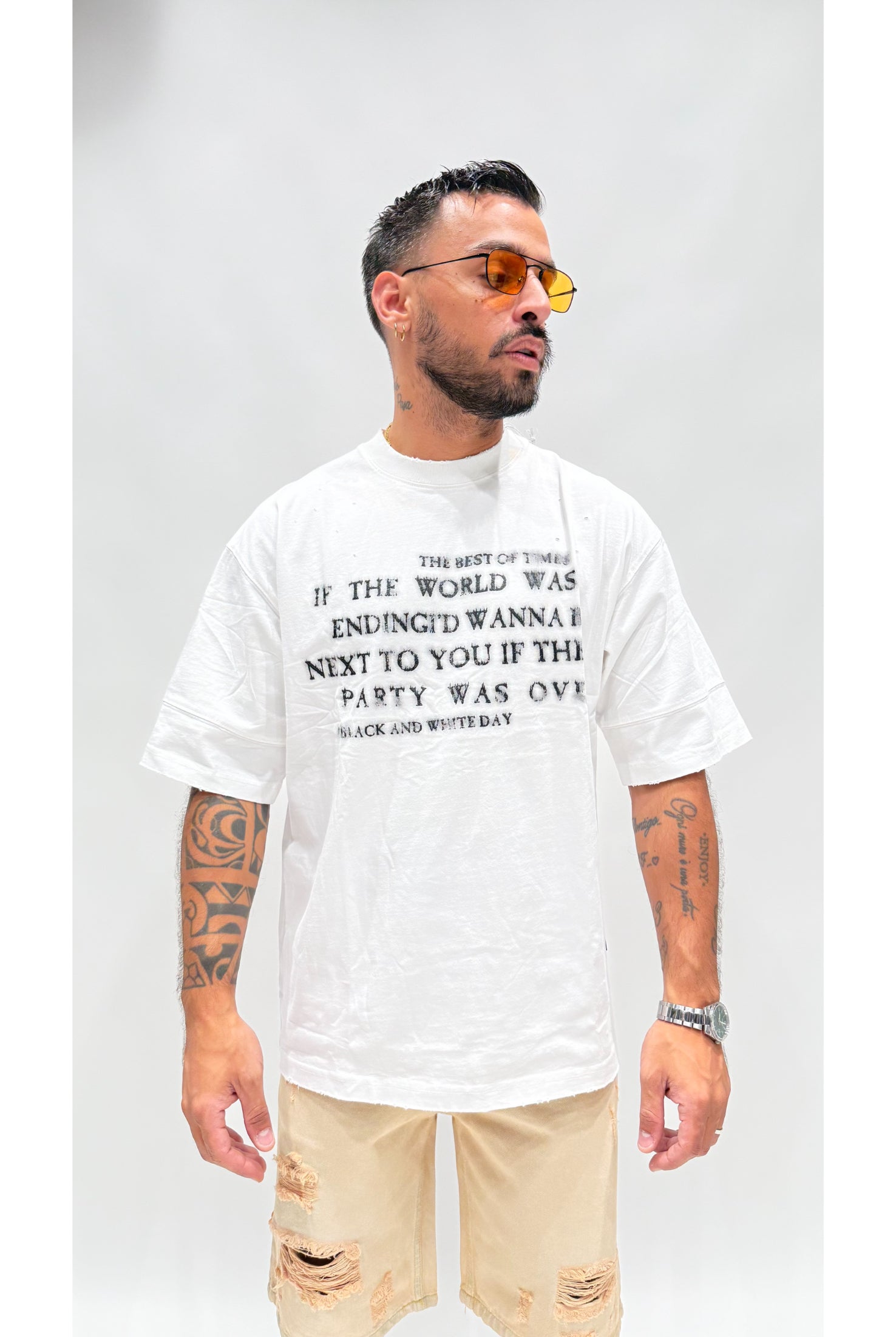 T-shirt over 9115