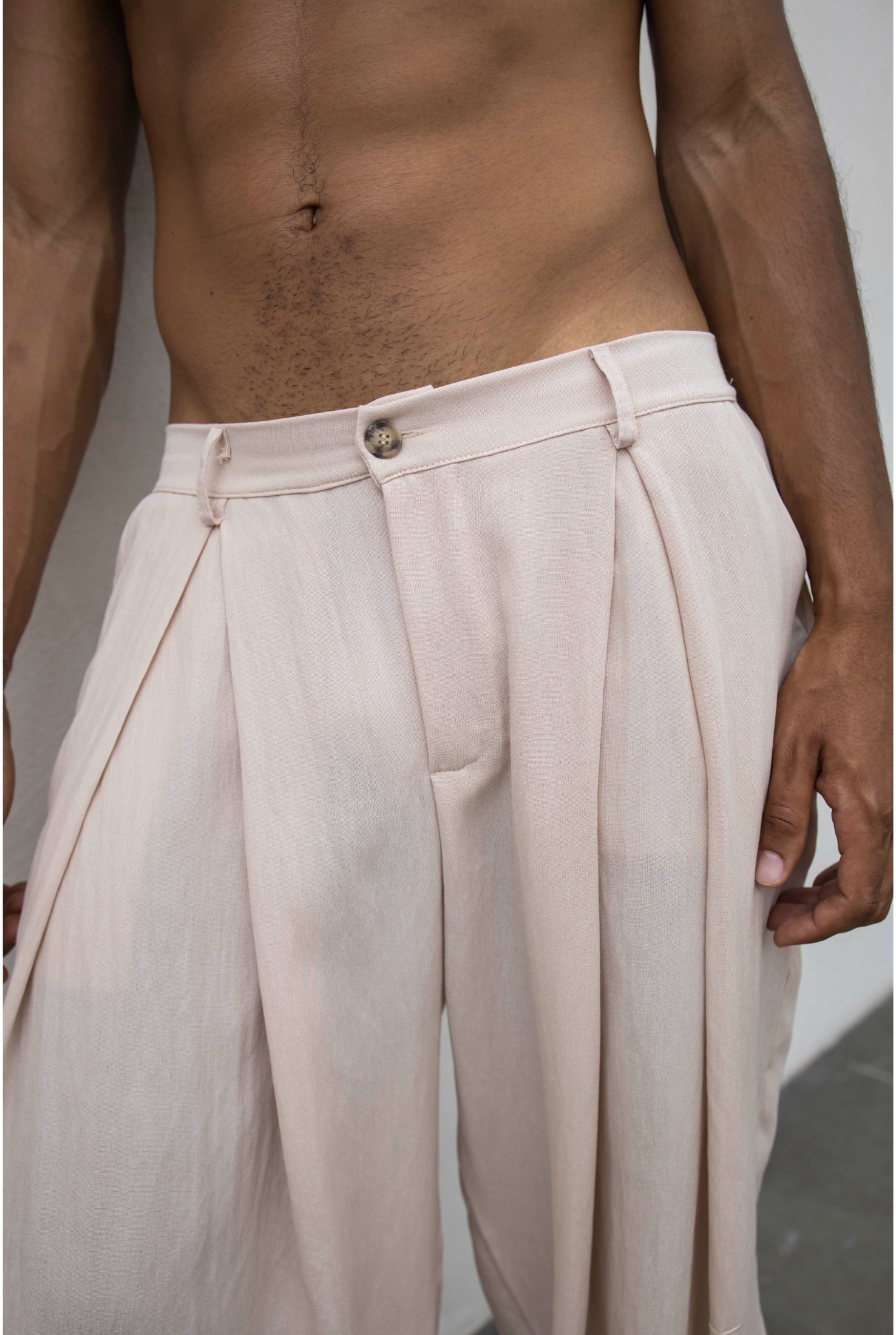 Pantalone super pences lino TOKYO