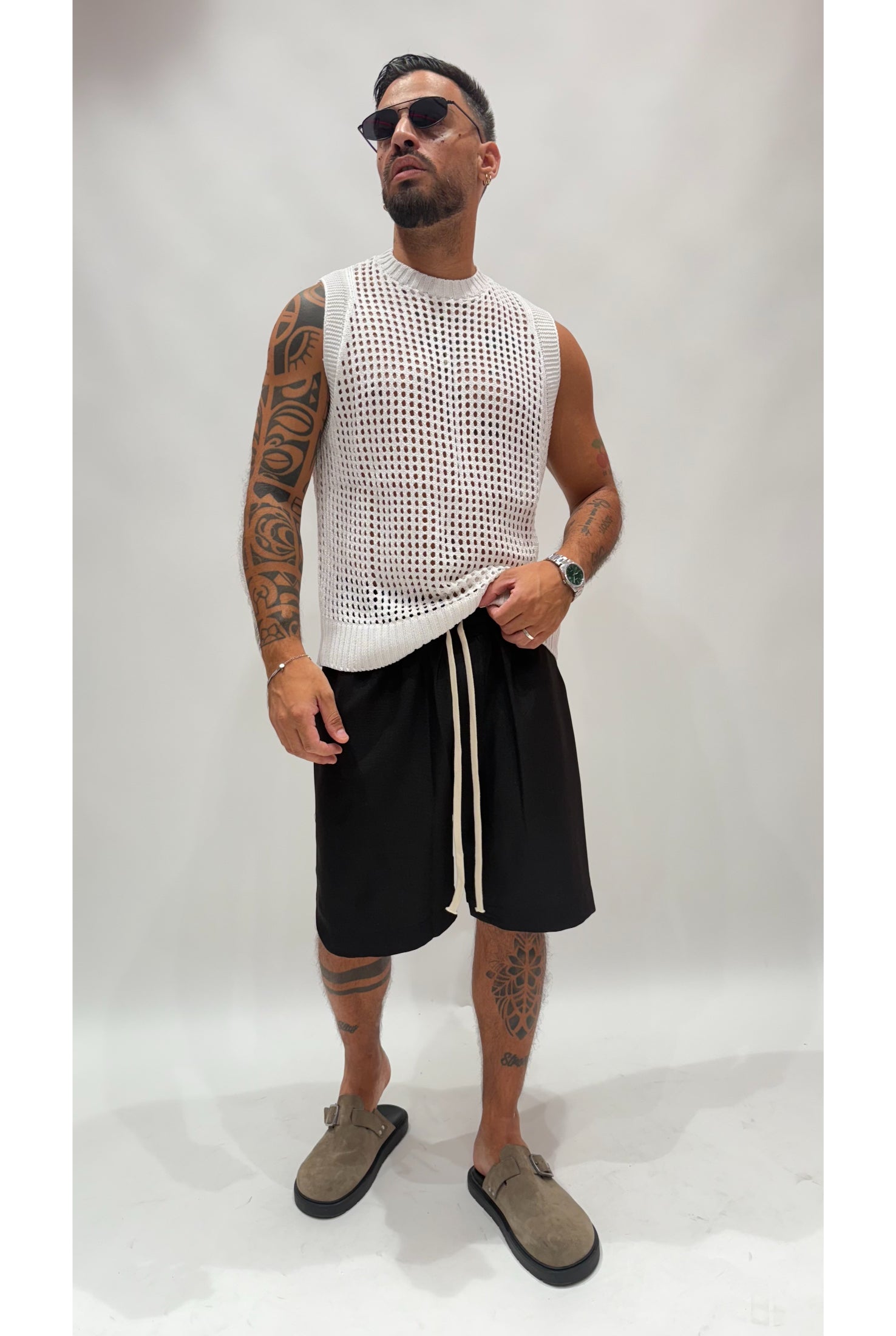 T-shirt smanicato filo NJB 8215