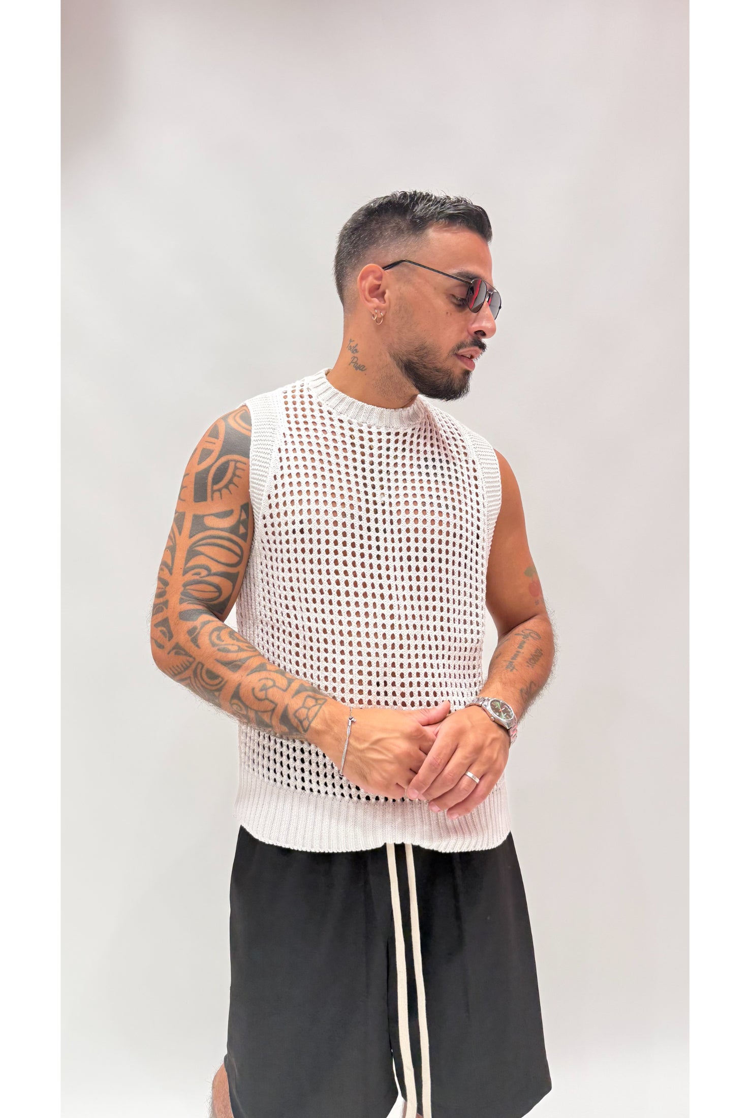 T-shirt smanicato filo NJB 8215