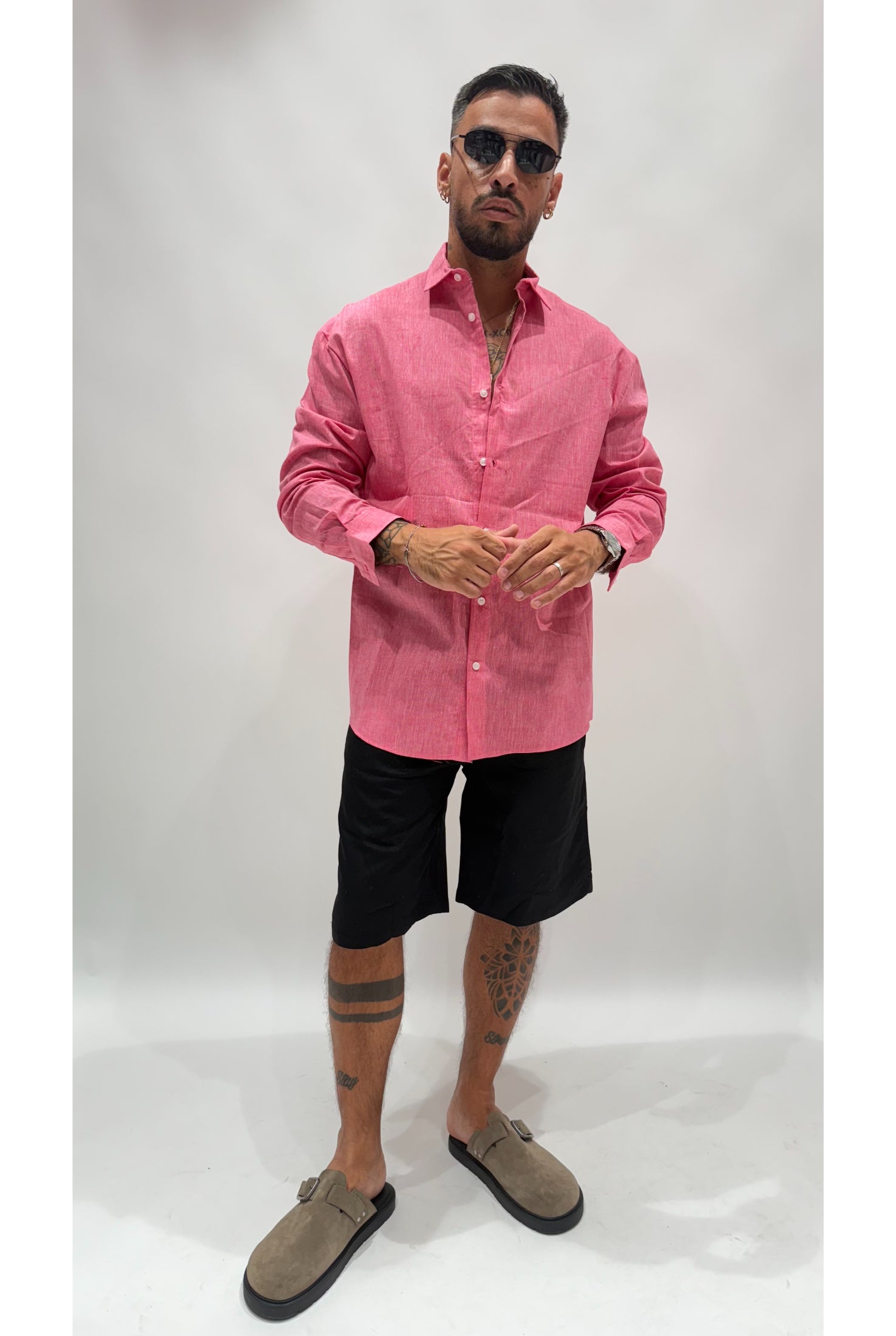 Camicia in lino camrodi NJB