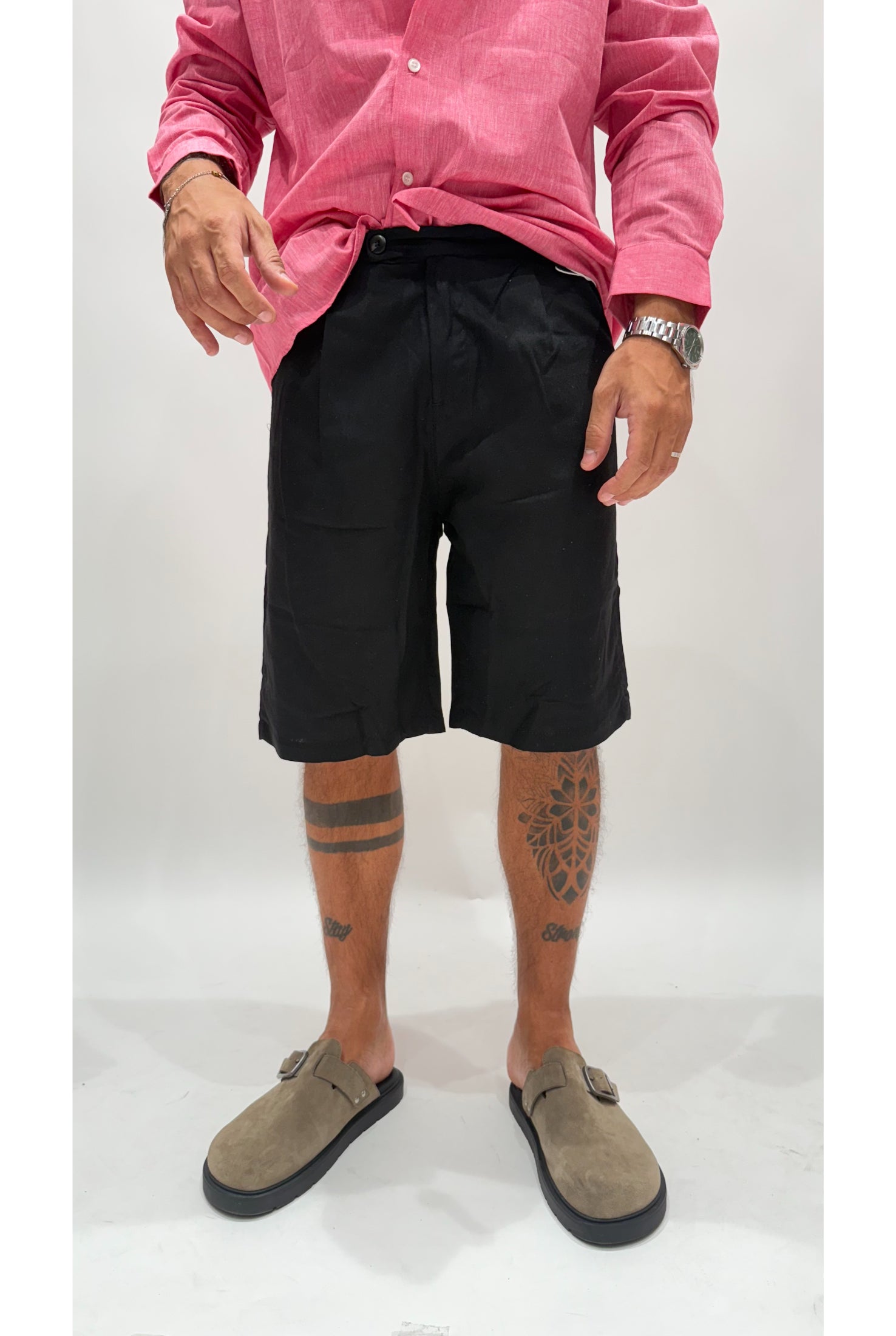 Bermuda in lino 3396