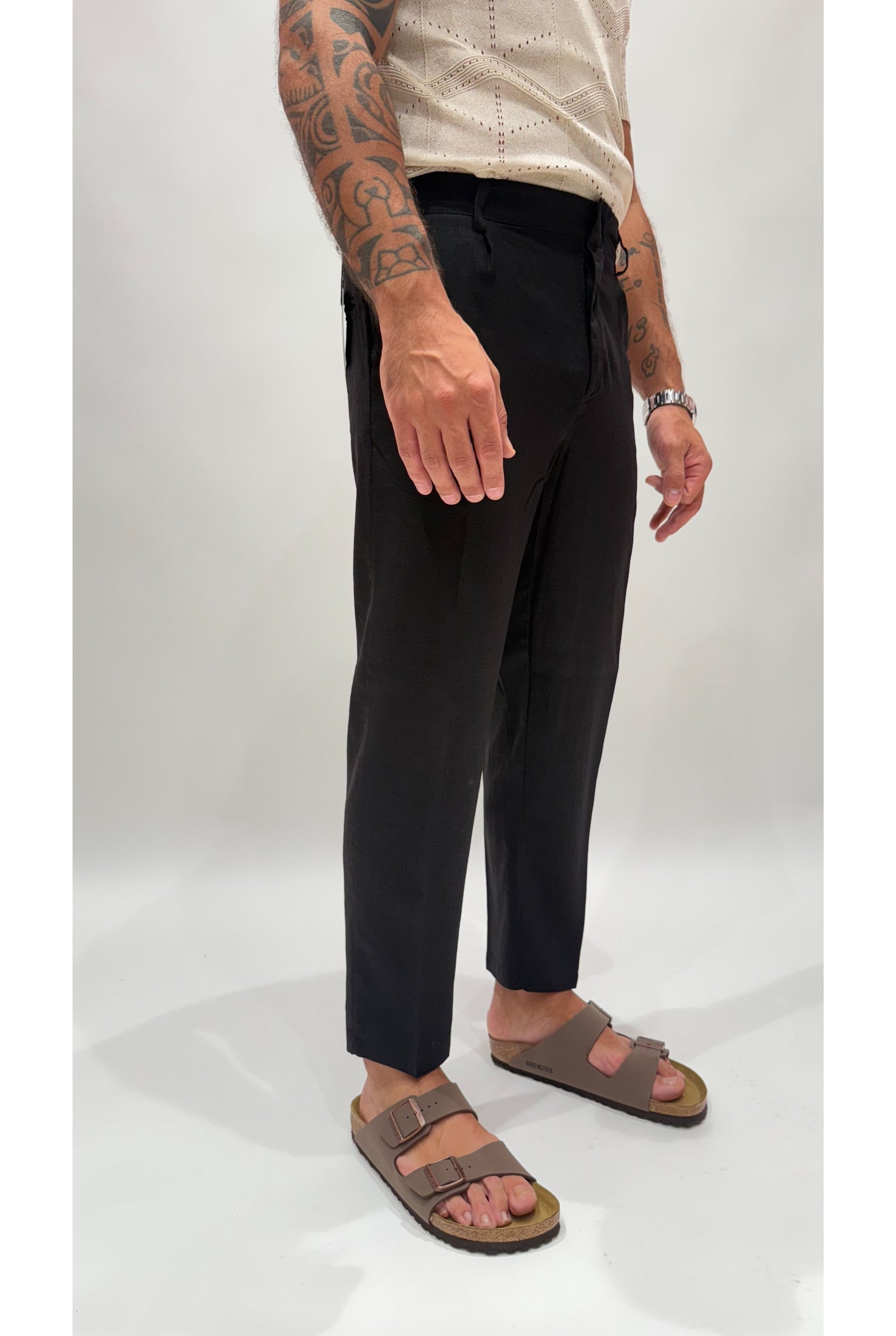 Pantalone NJB PIGA in lino