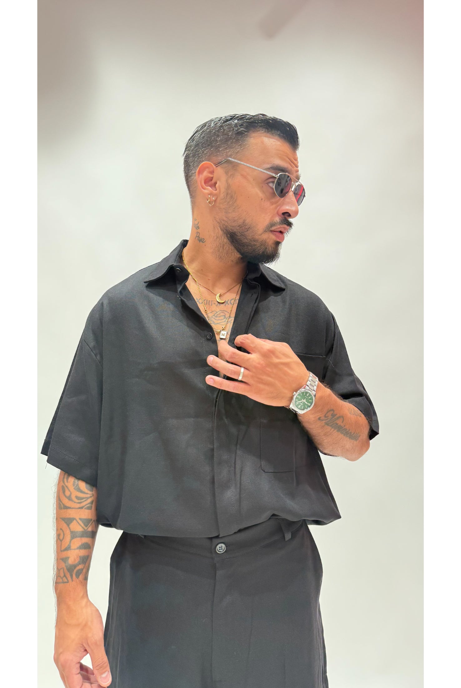 Camicia NJB FAVELAS in lino