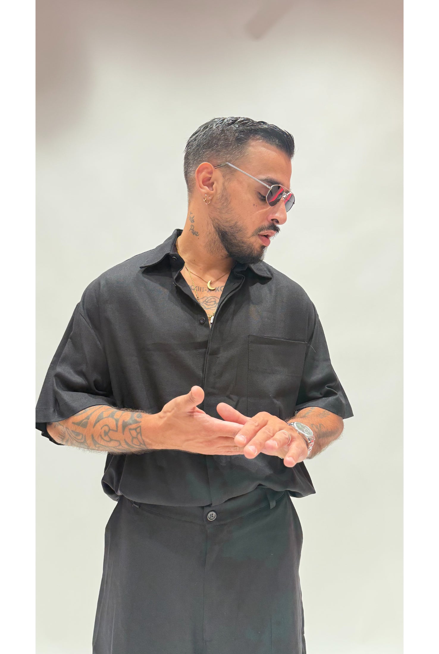 Camicia NJB FAVELAS in lino