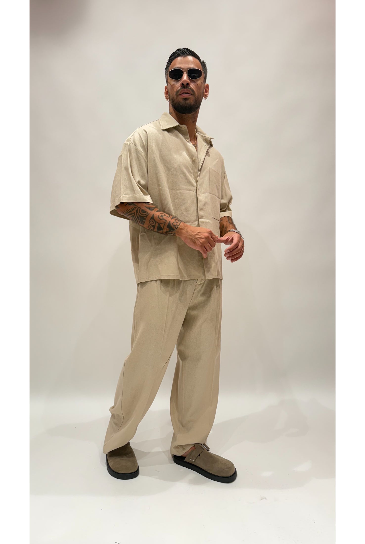 Camicia NJB FAVELAS in lino