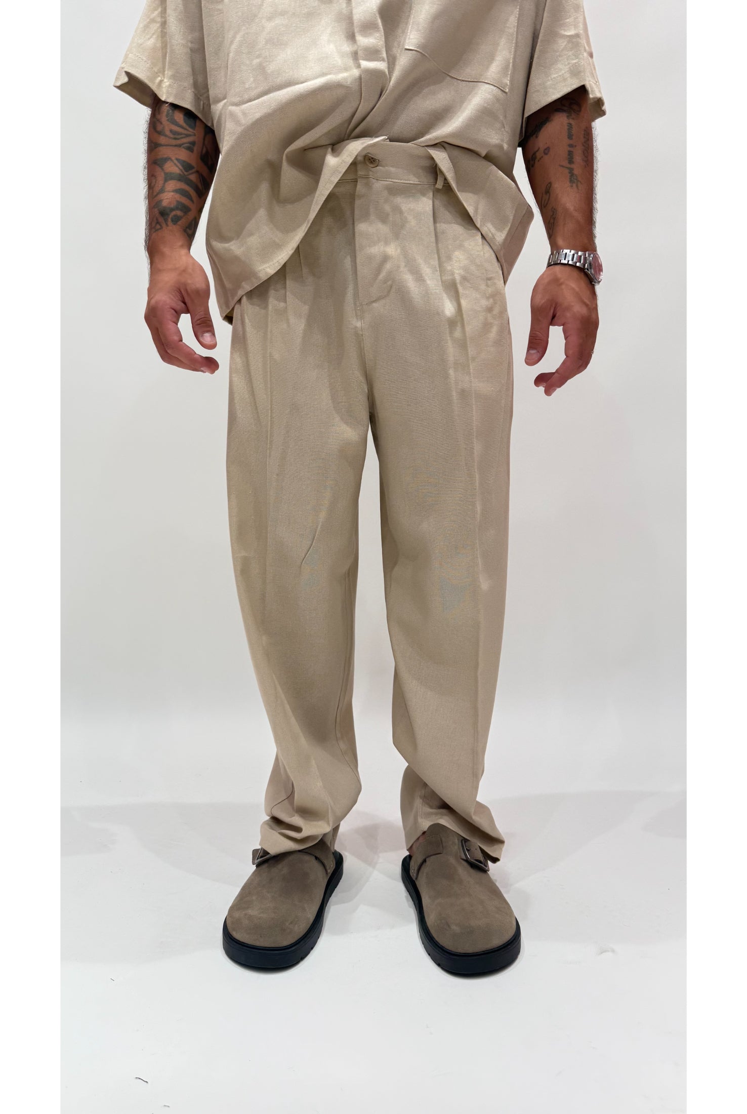 Pantalone NJB FAVELAS in lino