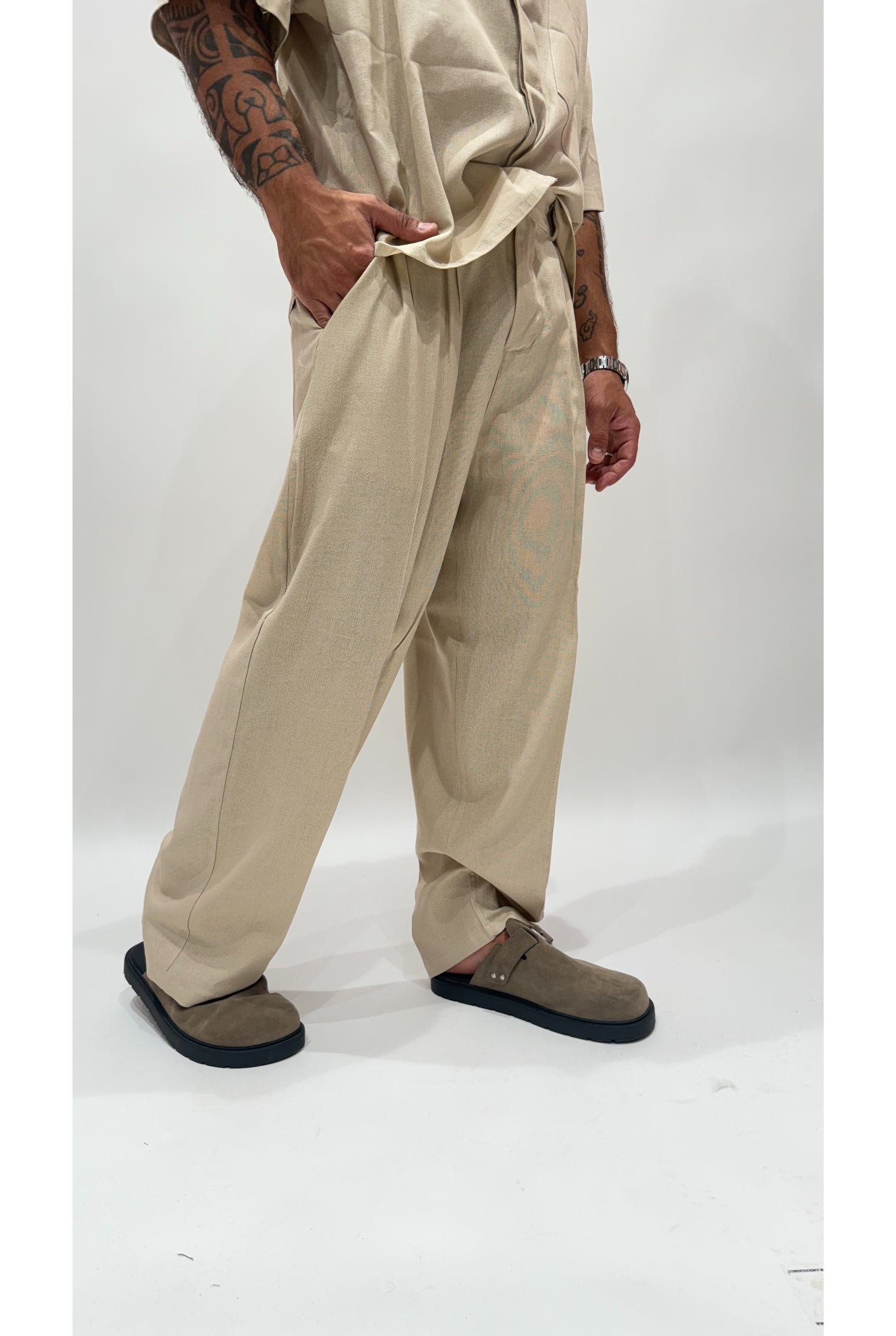 Pantalone NJB FAVELAS in lino