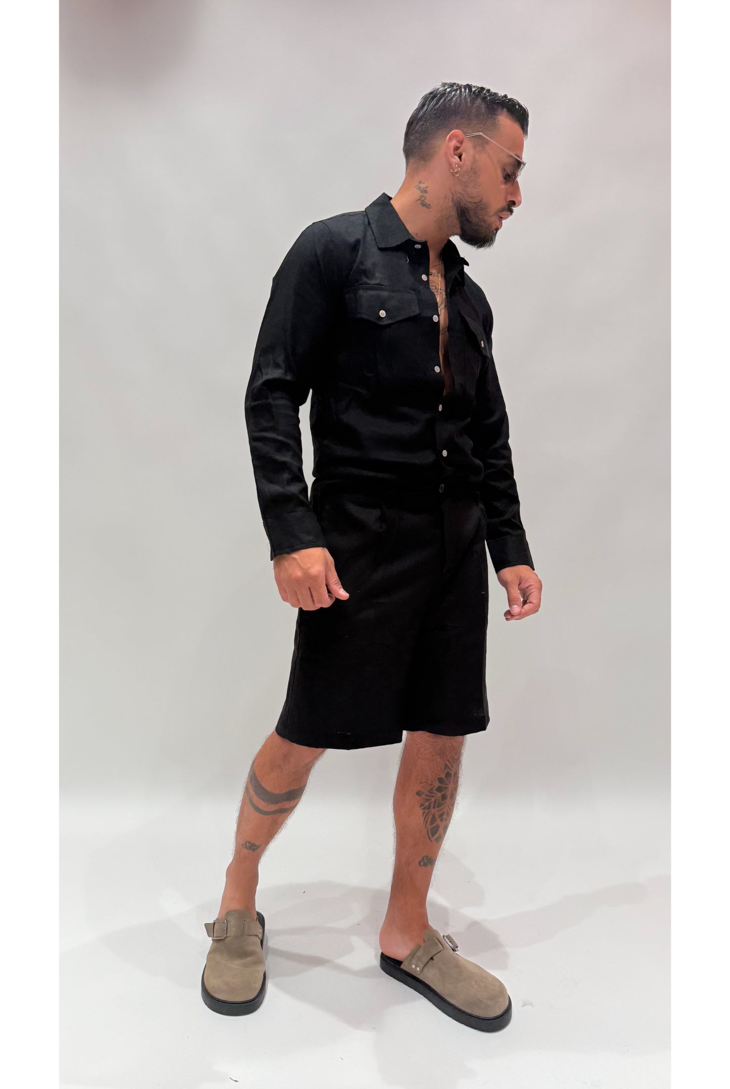 Camicia in lino TASK