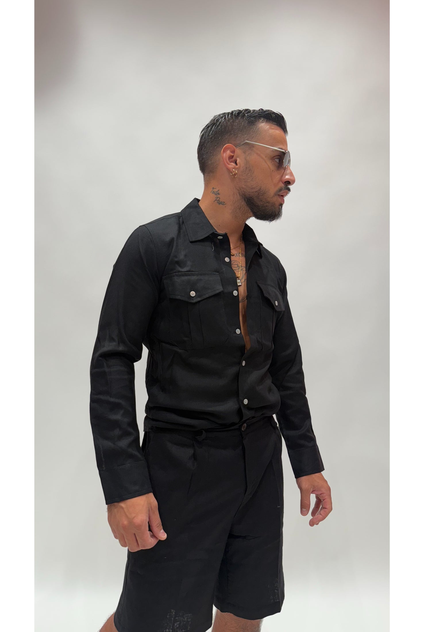 Camicia in lino TASK