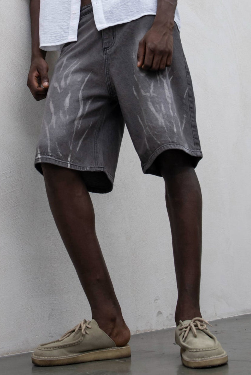 Jeans short PRESENT DAY Dark grey