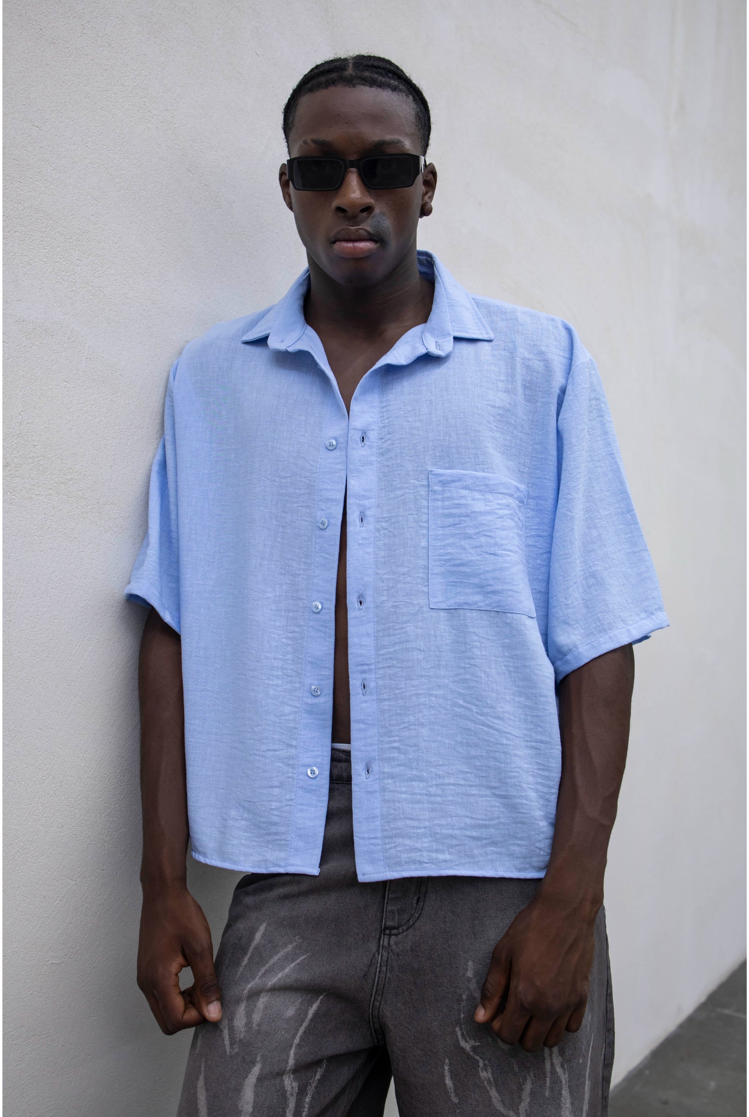 Camicia boxy lino TOKYO
