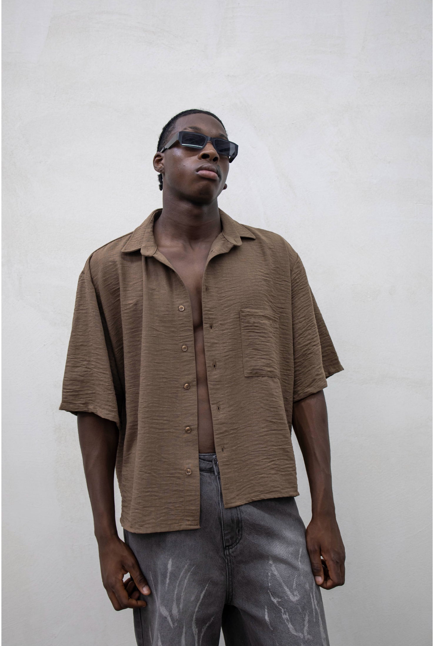 Camicia boxy lino TOKYO