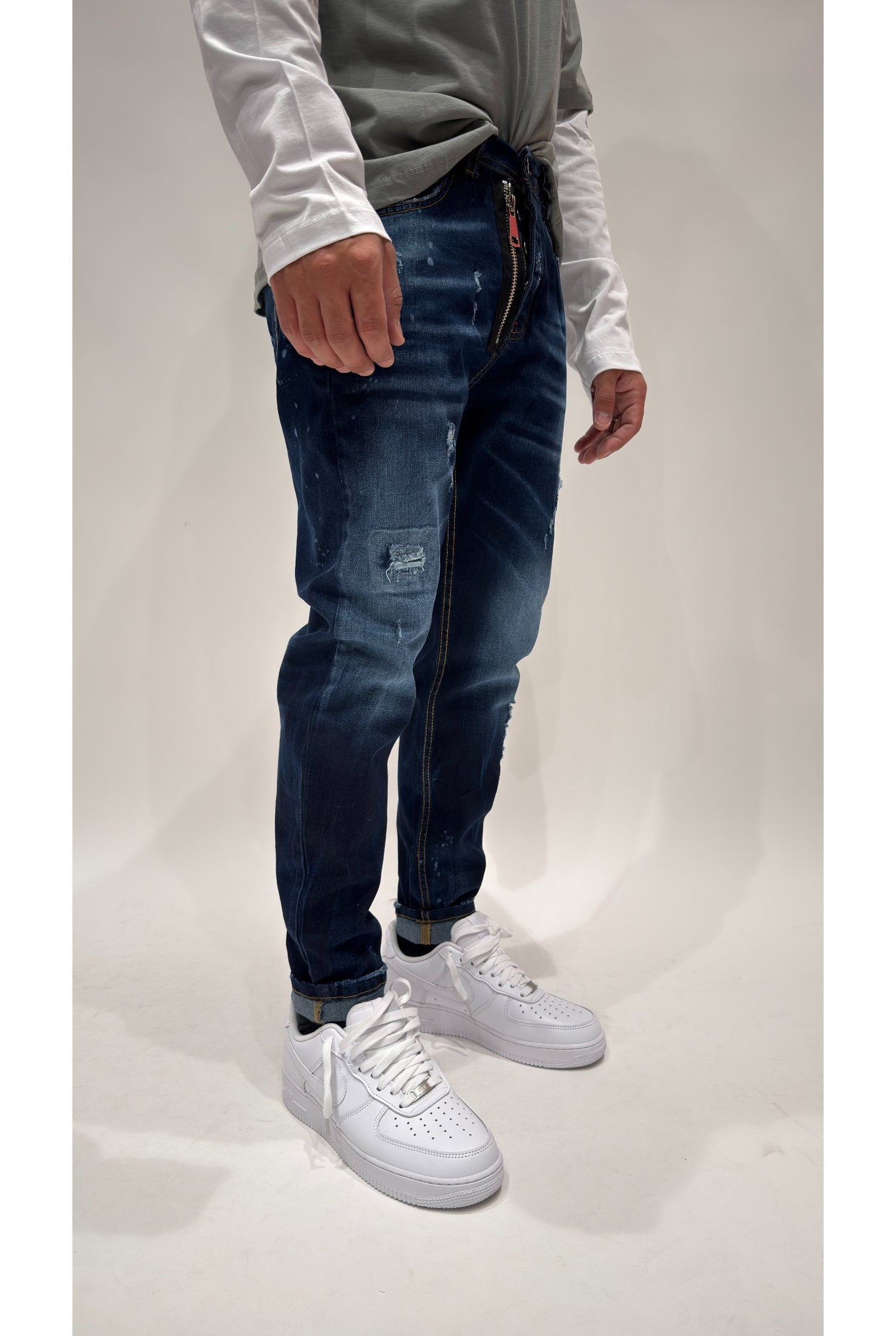 Jeans CIANOTIC night base blue
