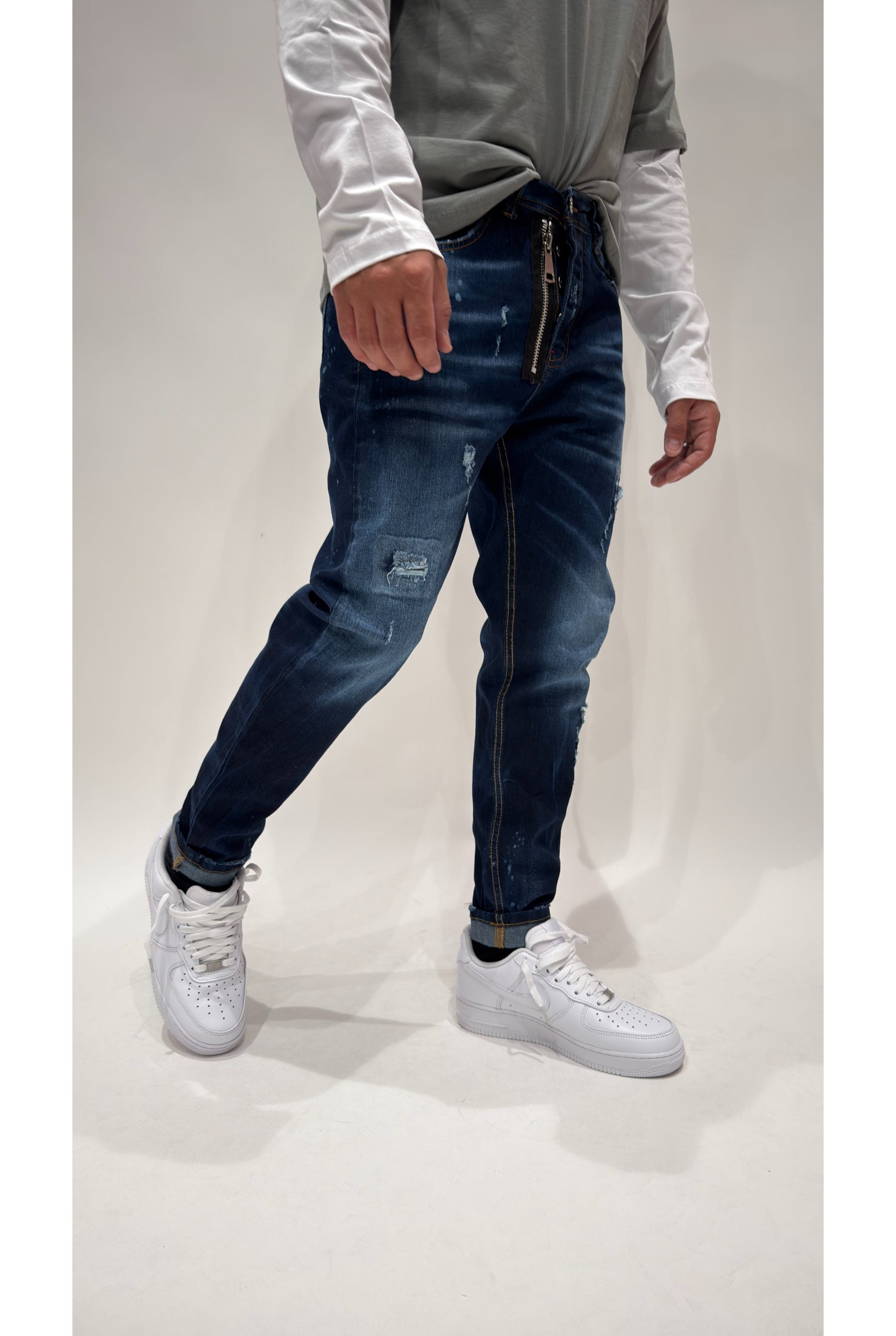 Jeans CIANOTIC night base blue