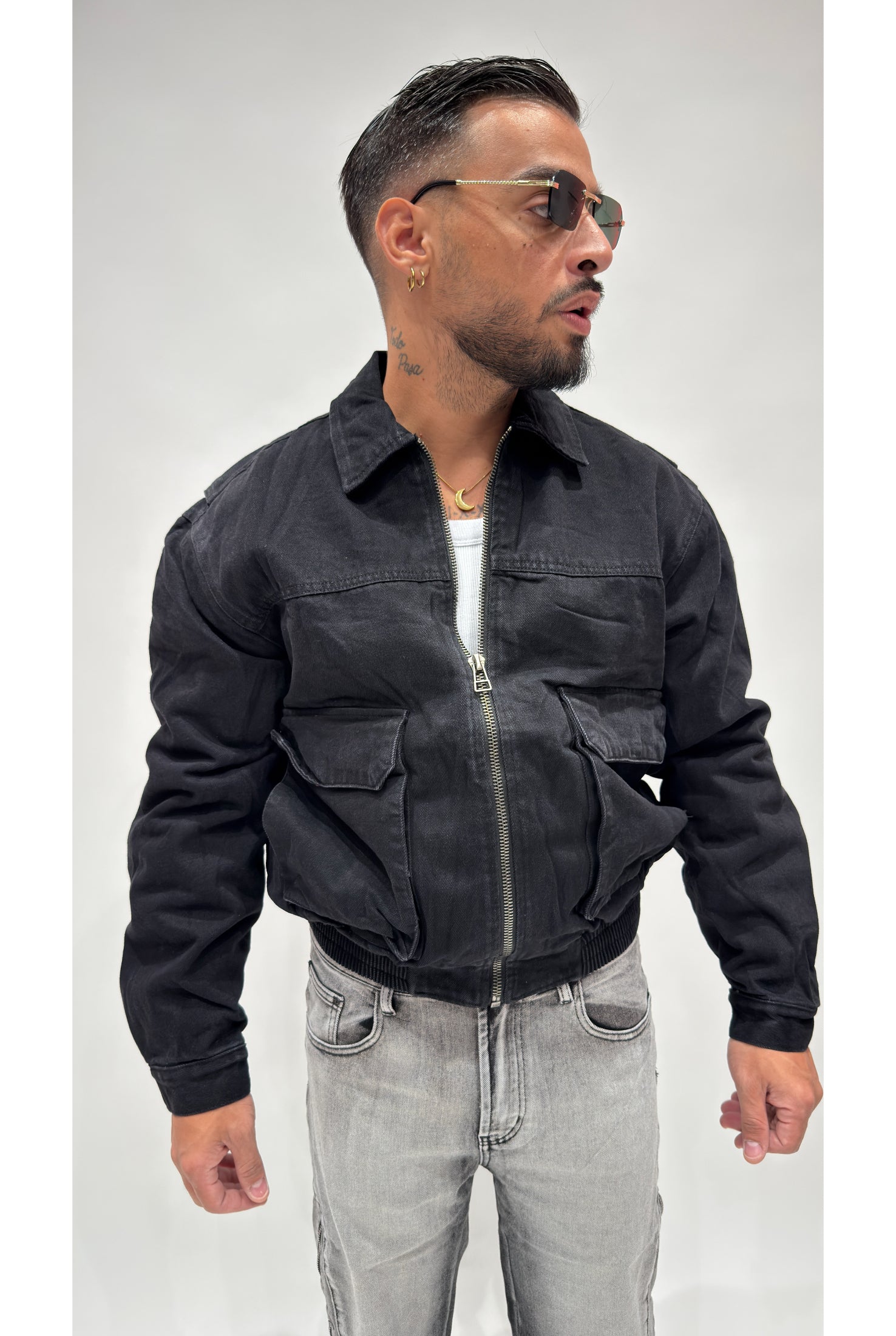 Giubbino denim m5 293