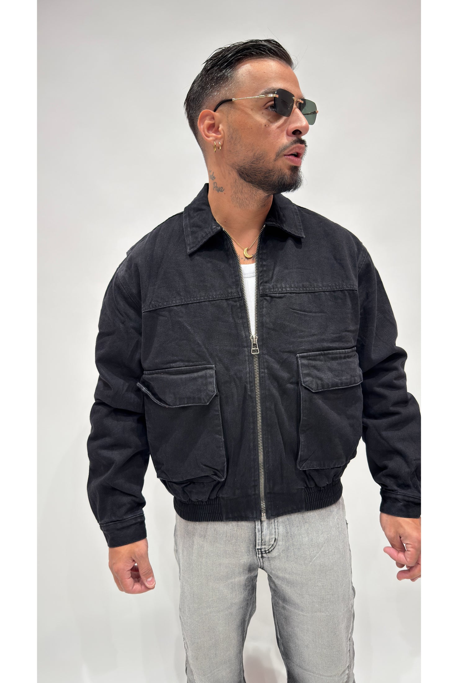 Giubbino denim m5 293