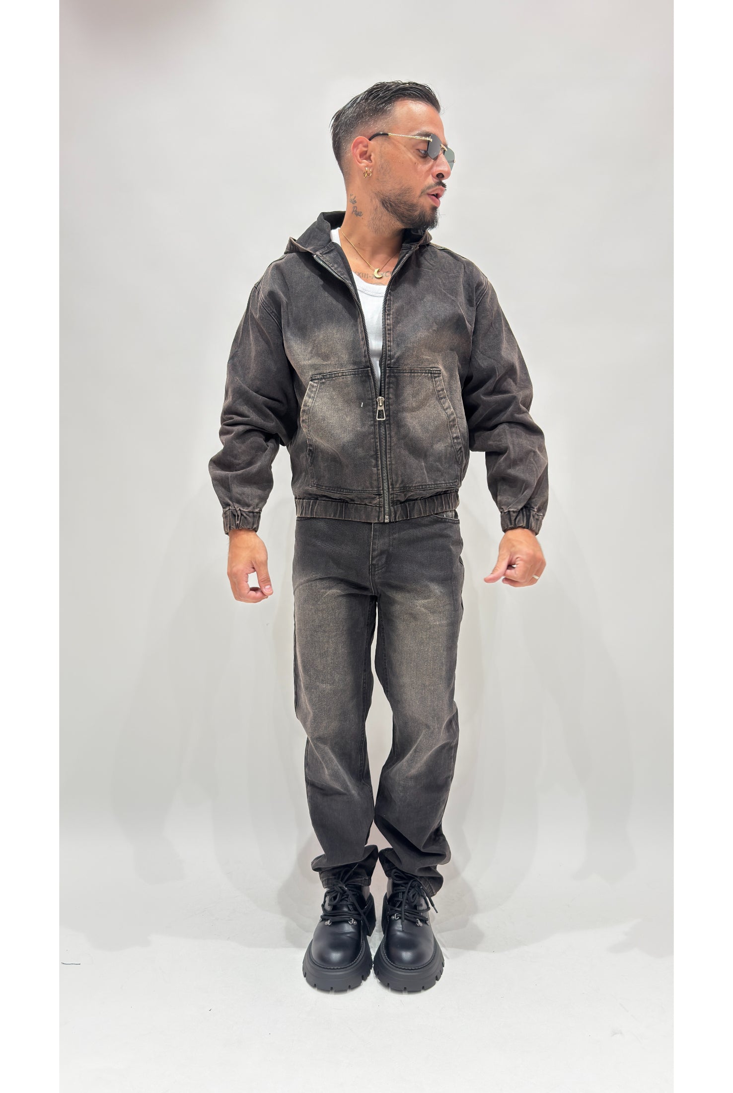 Coordinato denim z1068