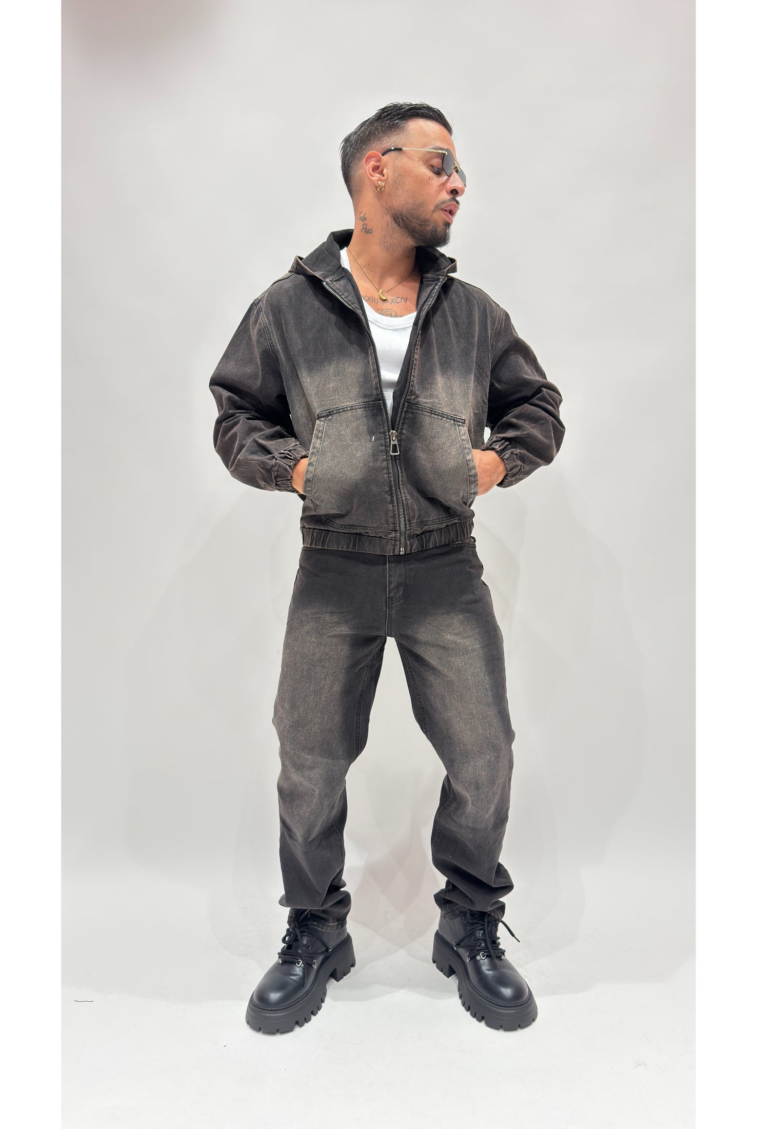 Coordinato denim z1068