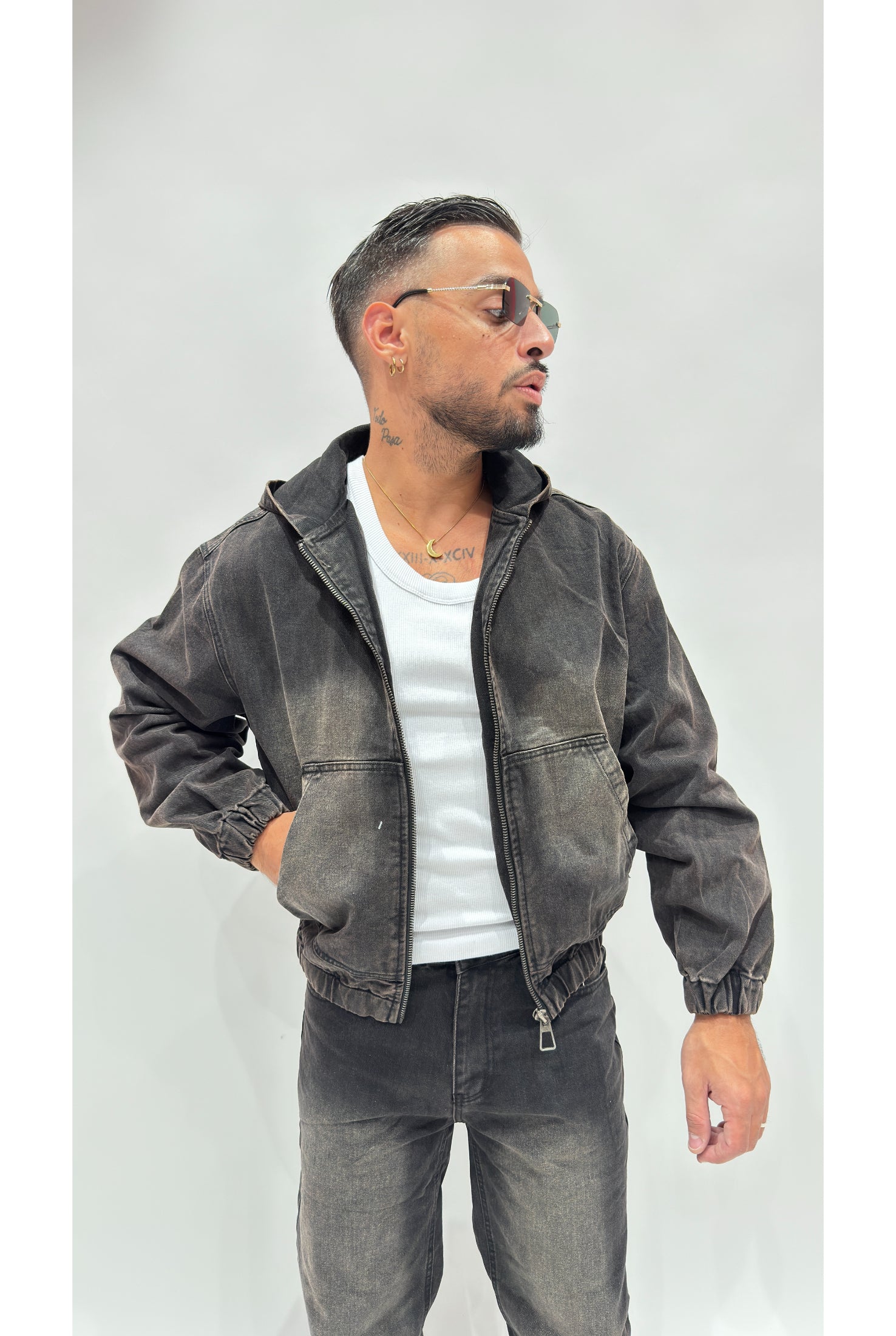 Coordinato denim z1068