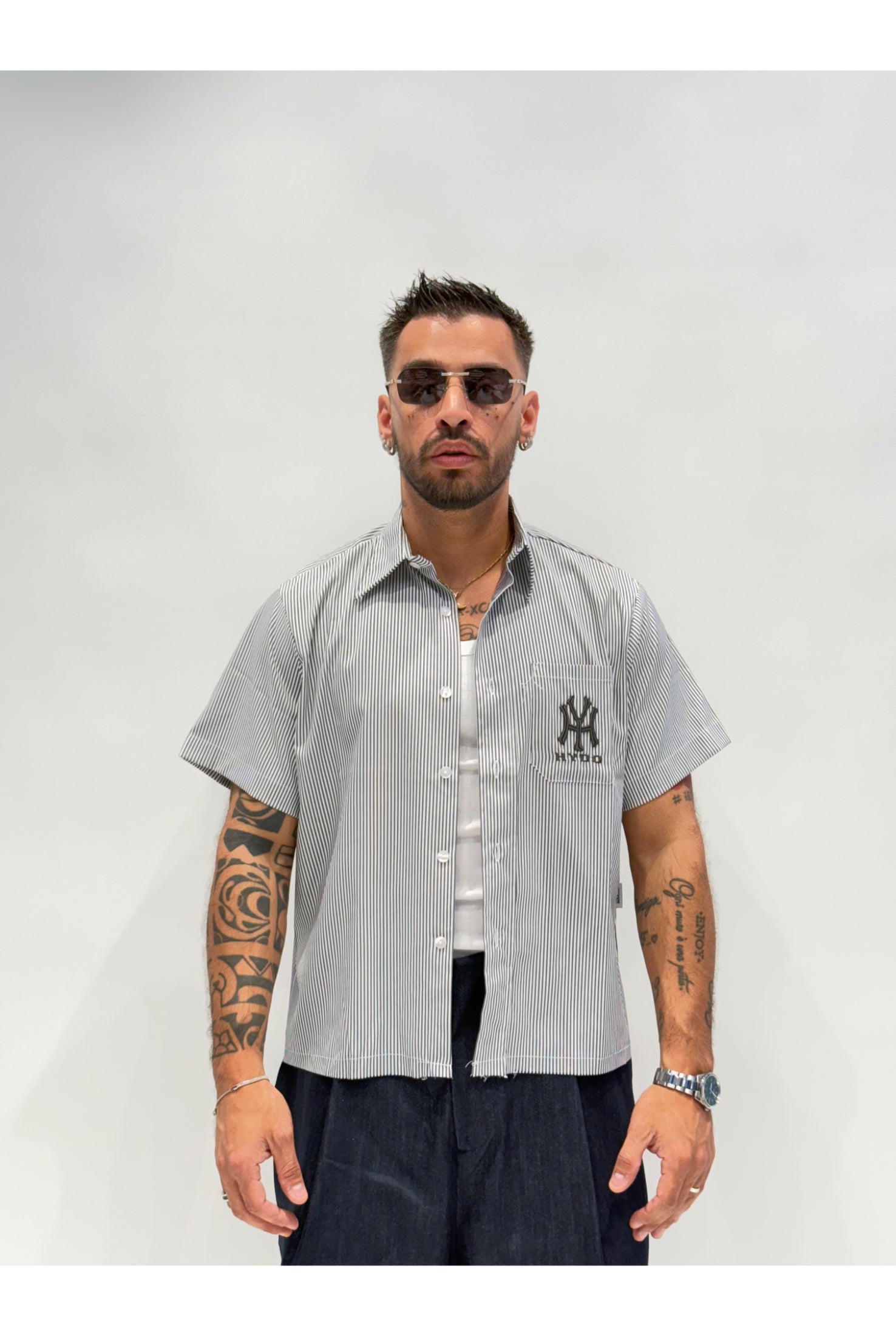 Camicia HYDO Yankees righe ( 4 colori )