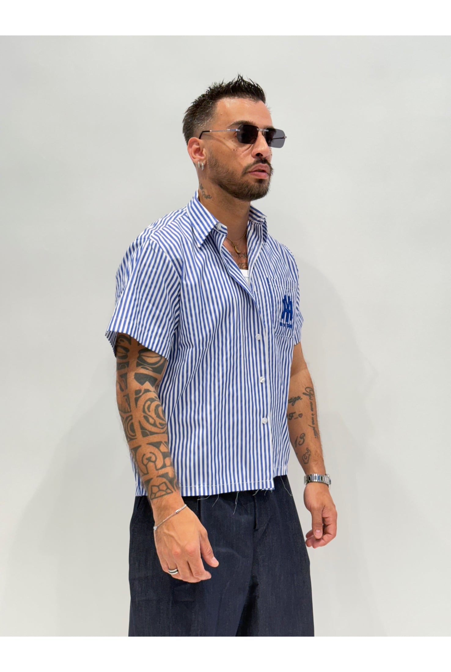 Camicia HYDO Yankees righe ( 4 colori )