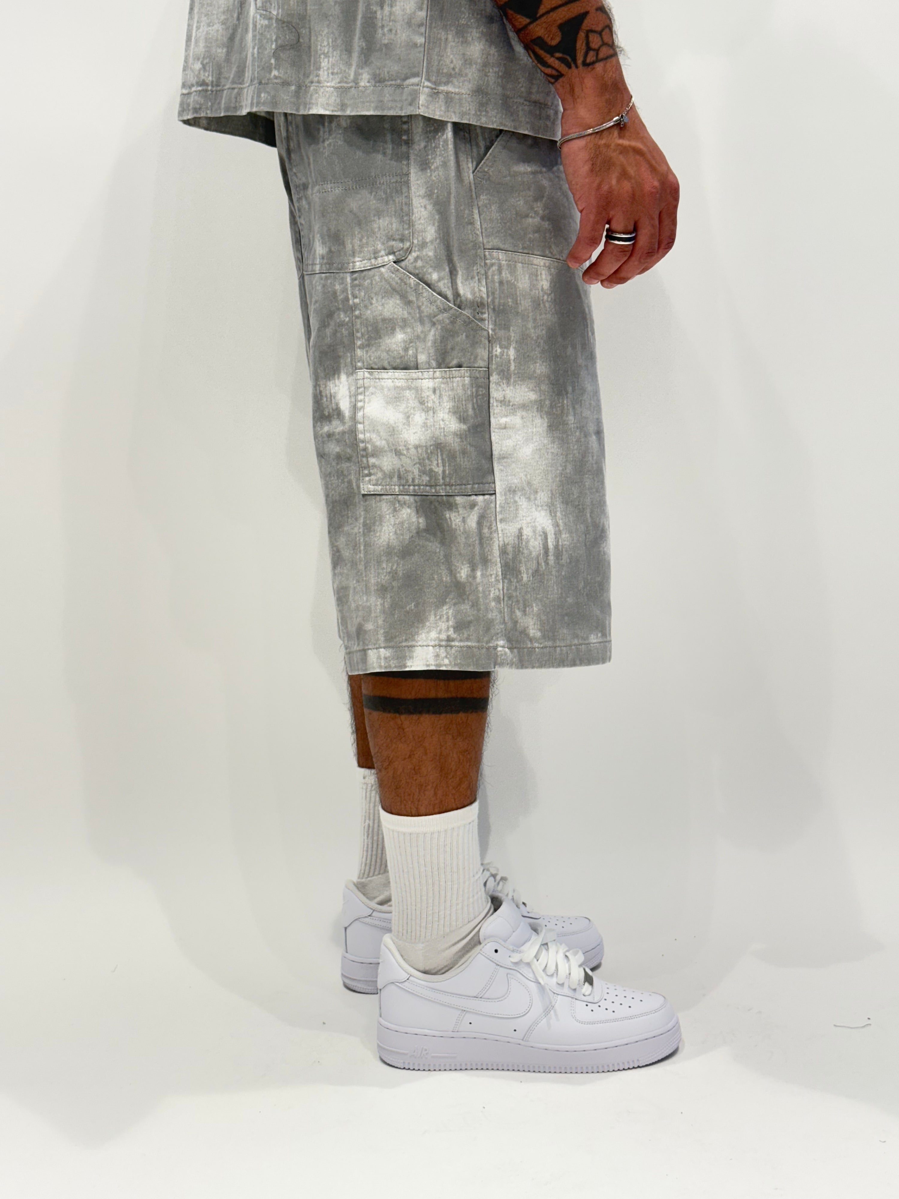 Coordinato denim sfumato ( 2 colori ) zz60