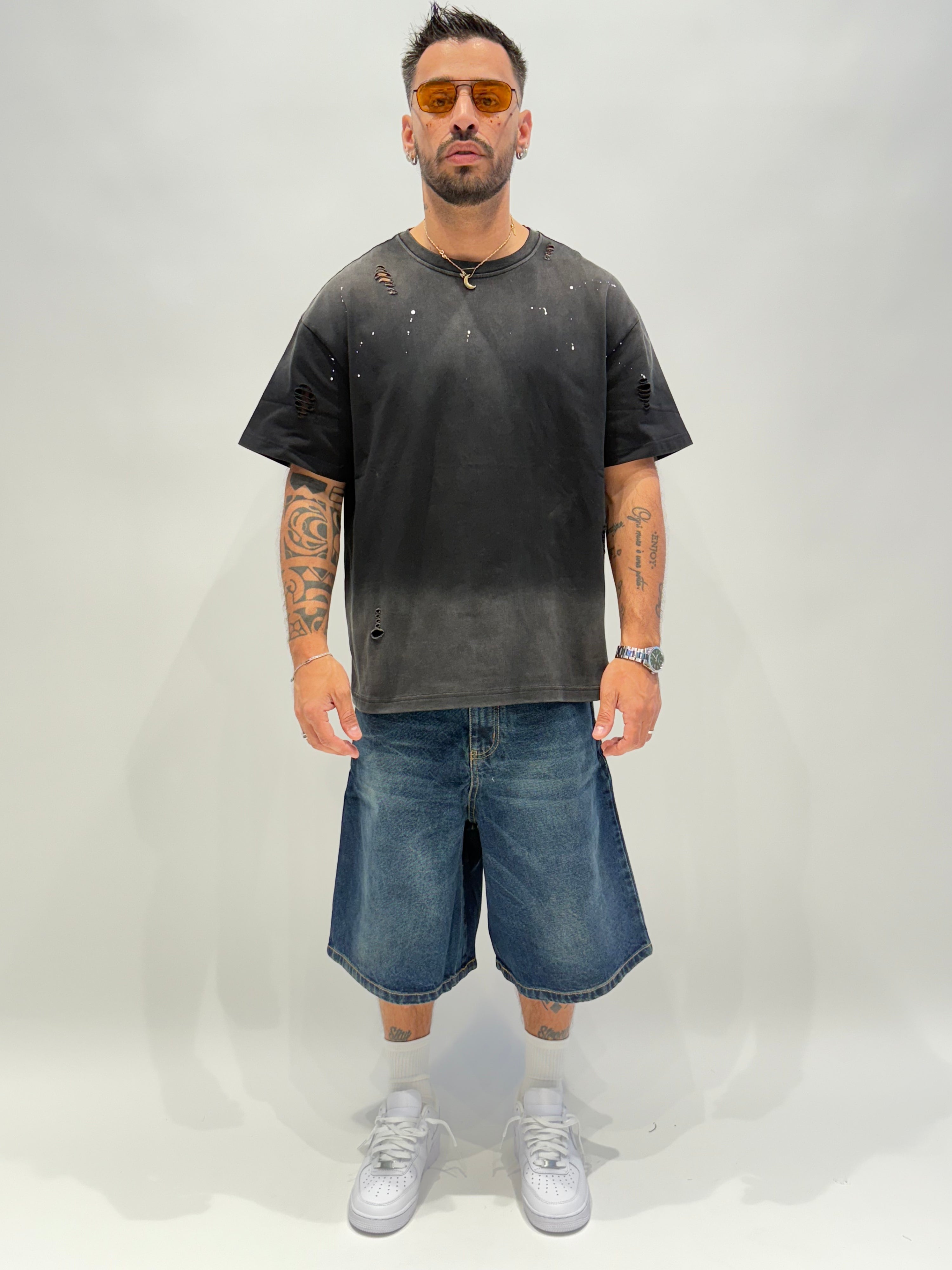 Jeans short NJB Buggy blue