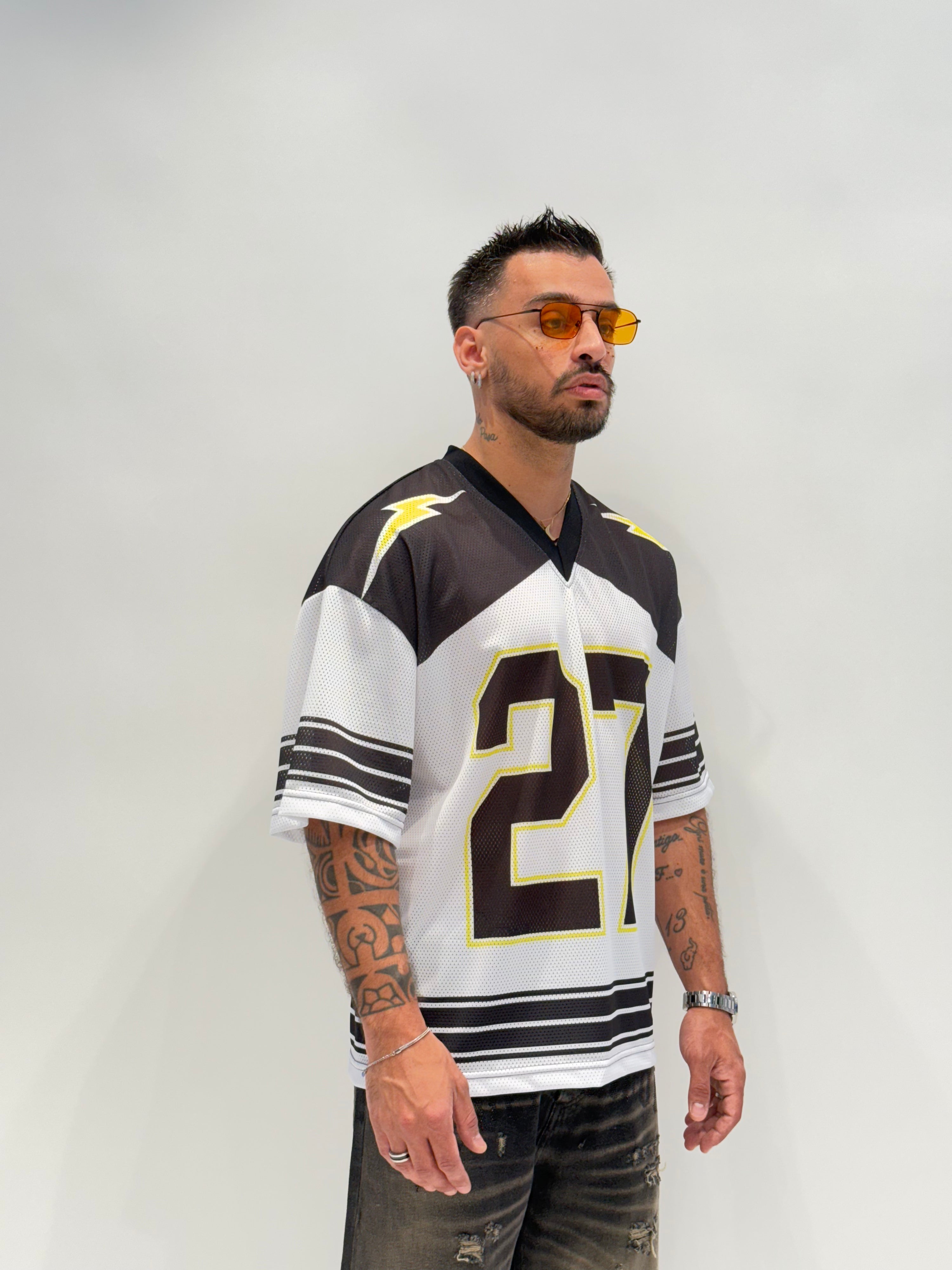 T-shirt PRESENT DAY rete st ( 2 colori )