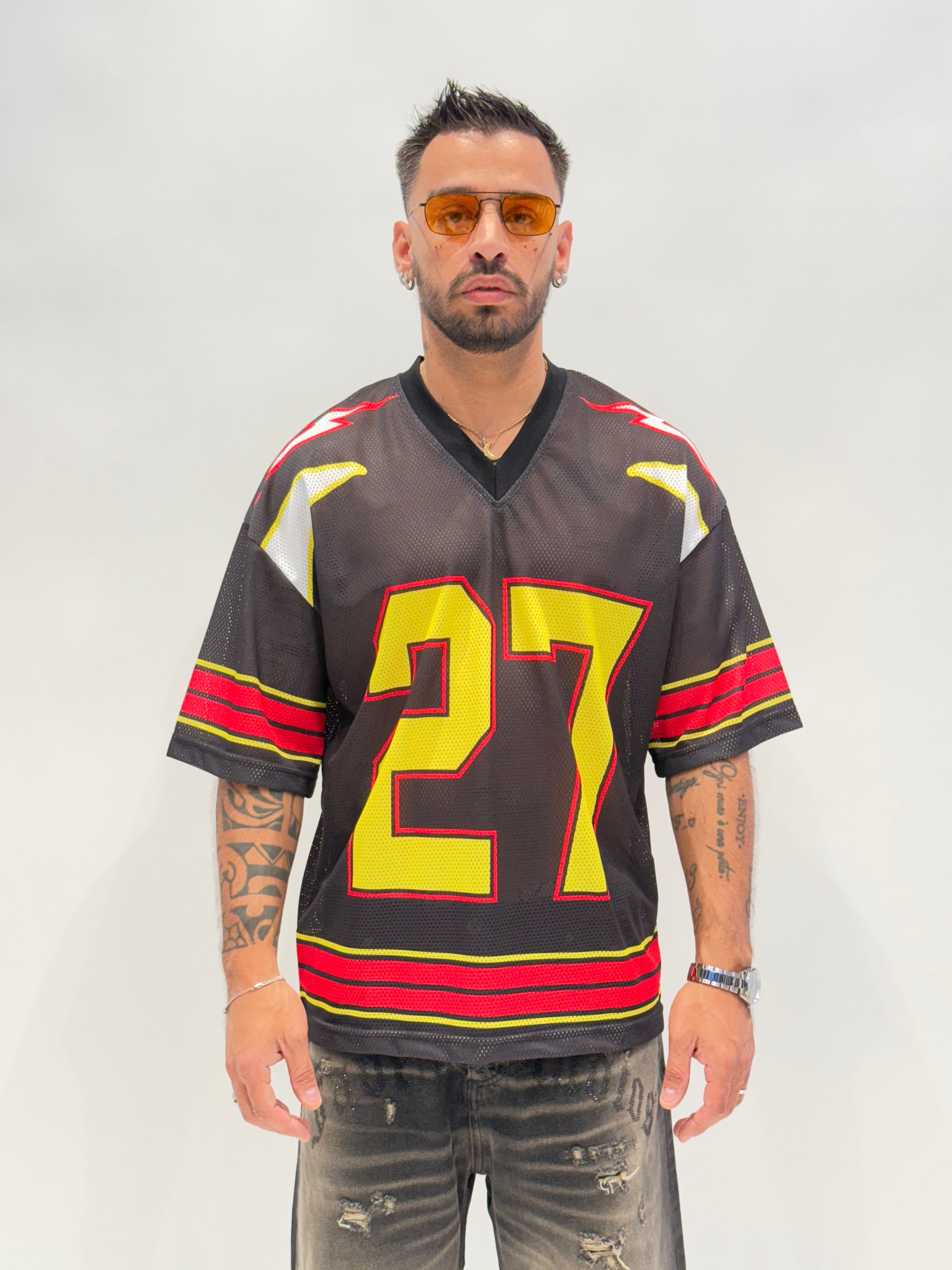 T-shirt PRESENT DAY rete st ( 2 colori )