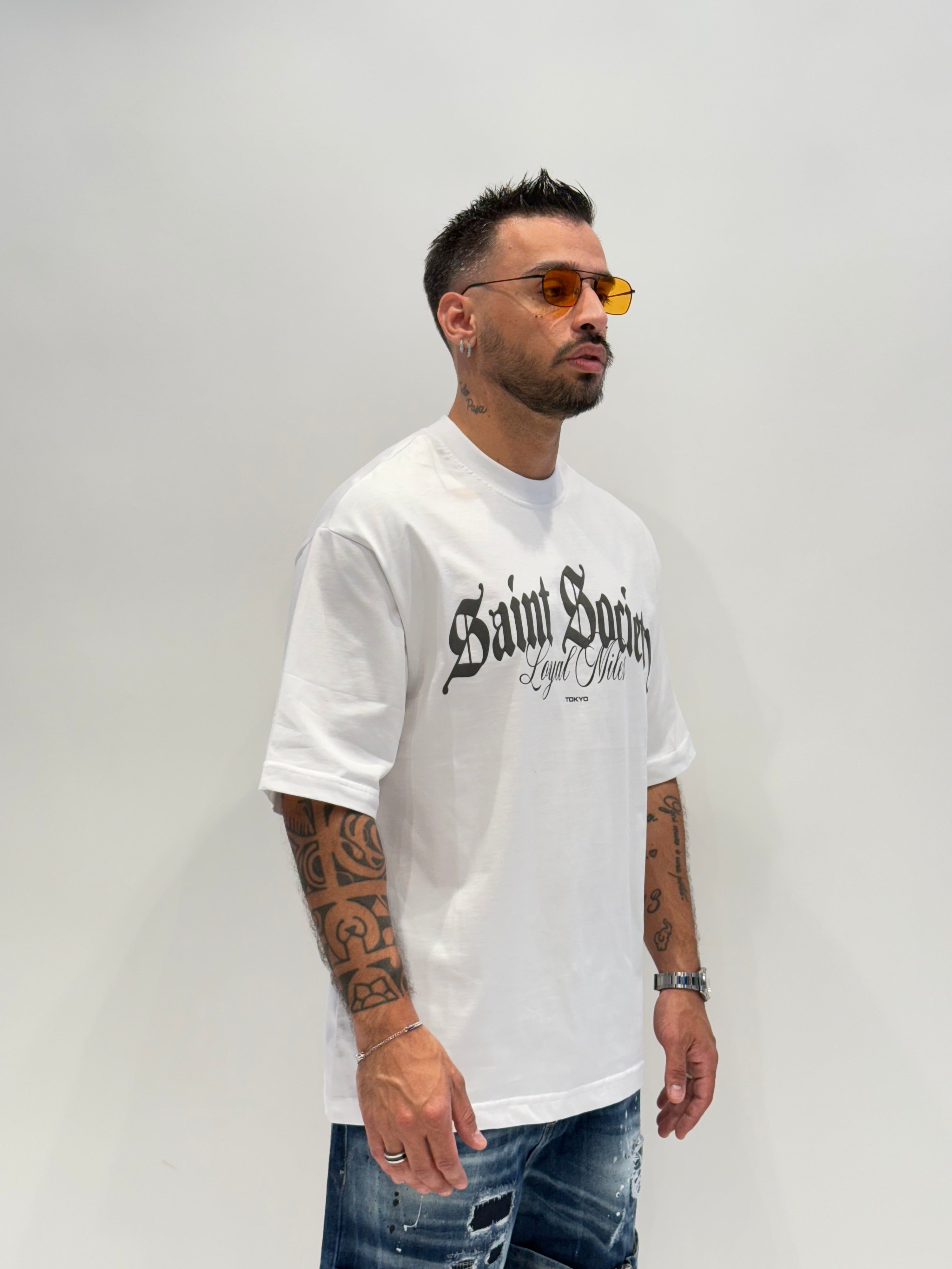 T-shirt TOKYO Stampa Saint Society ( 2 colori )