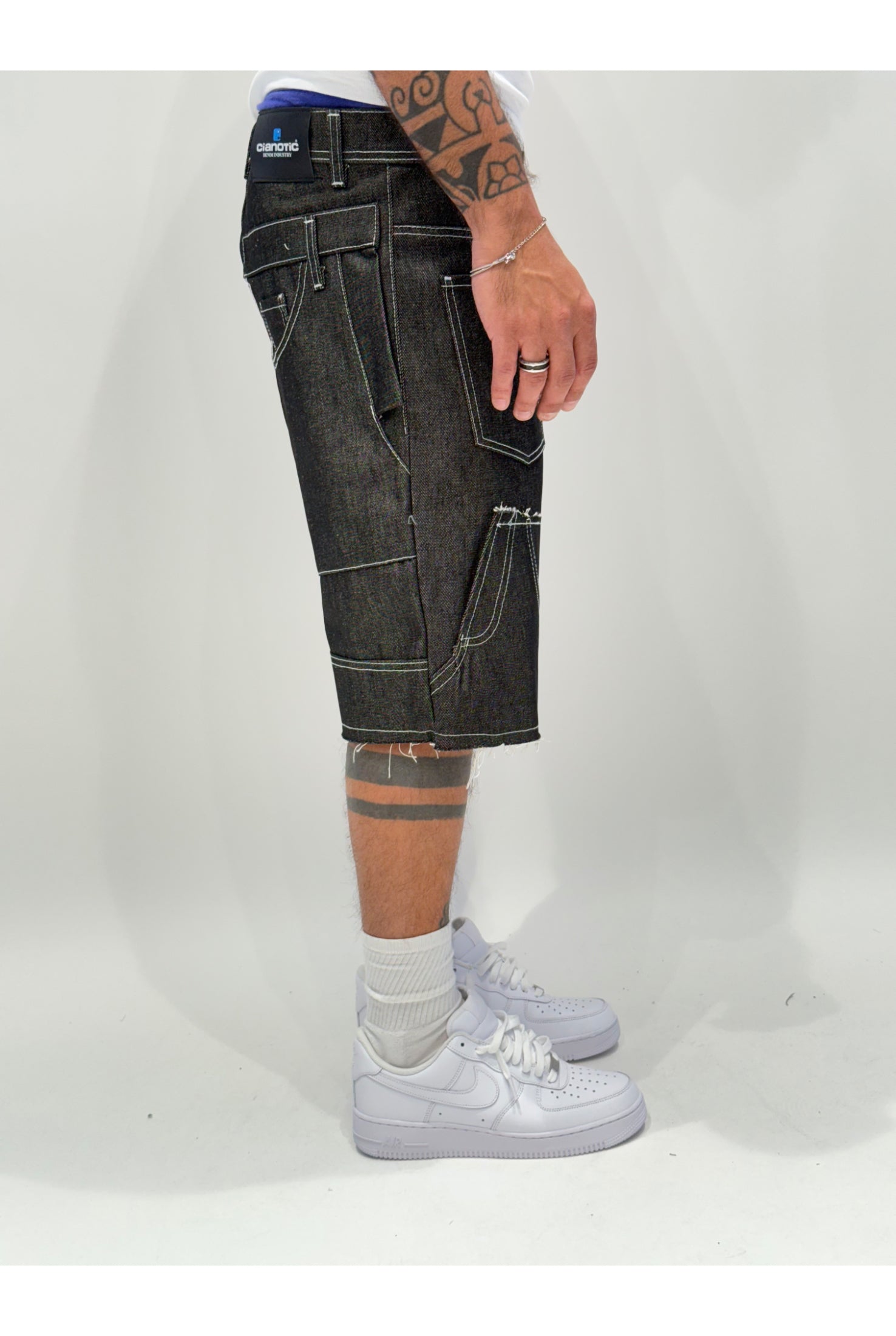Jeans CIANOTIC short Jayz black