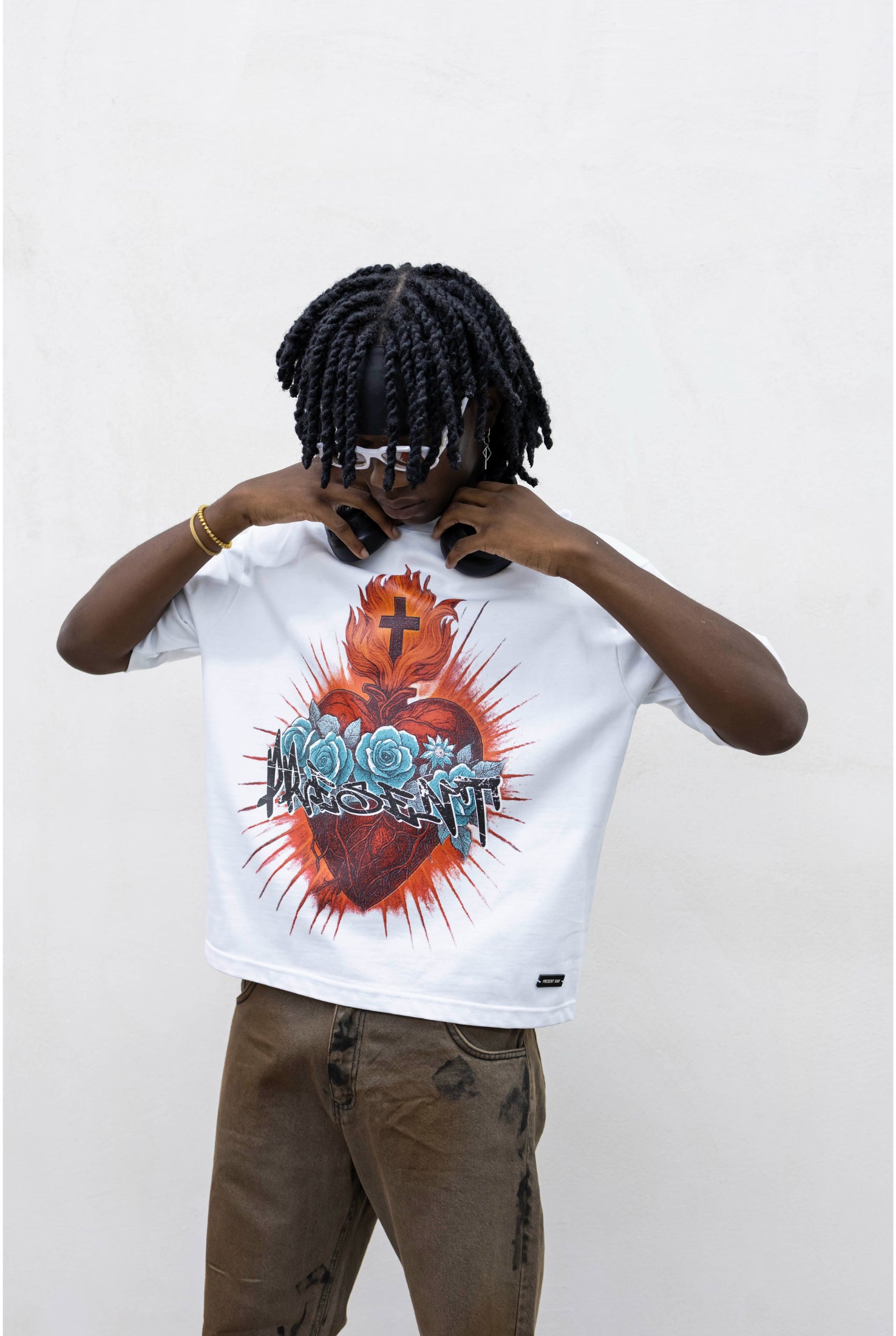 T-shirt TOKYO Heart and roses