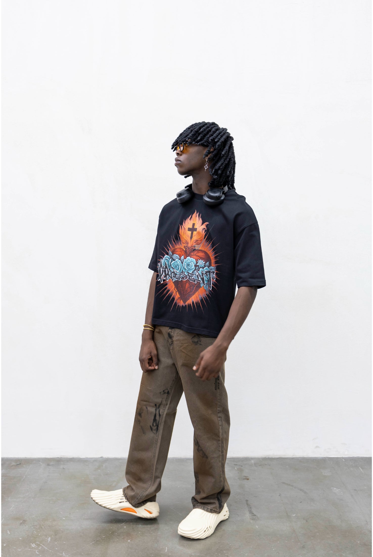 T-shirt TOKYO Heart and roses