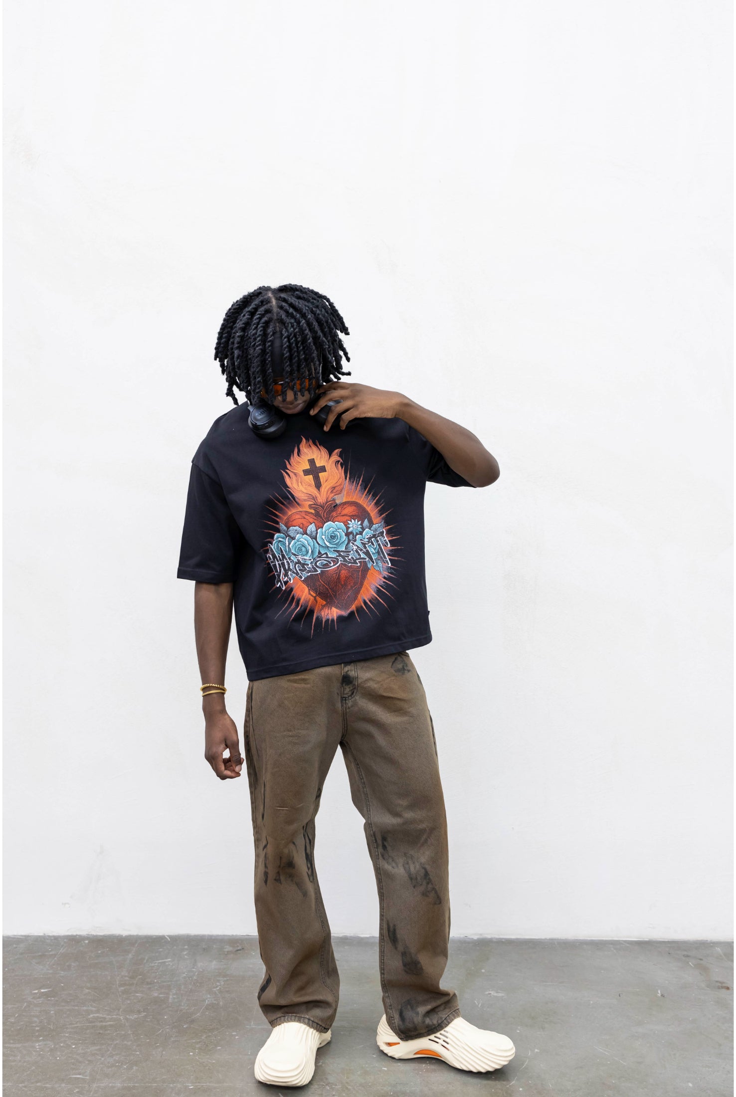 T-shirt TOKYO Heart and roses